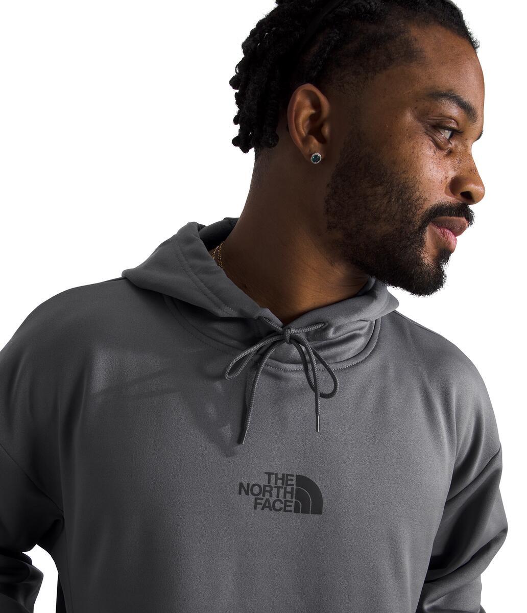 Men's Horizon Performance Fleece Pullover Hoodie Smoked Pearl - Image 4
