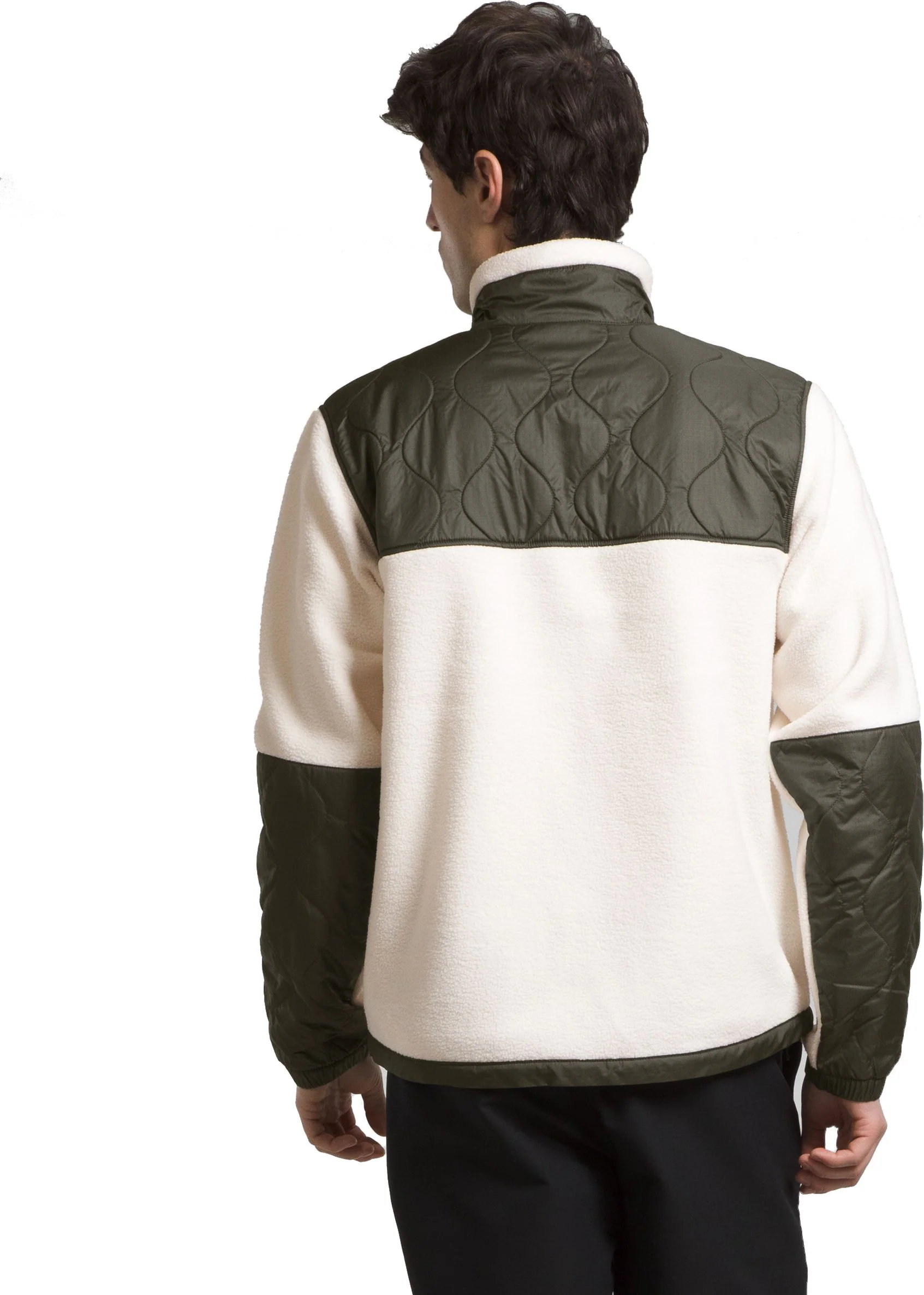 M Royal Arch Full Zip Jacket Gardenia White New Taupe Green - Image 2