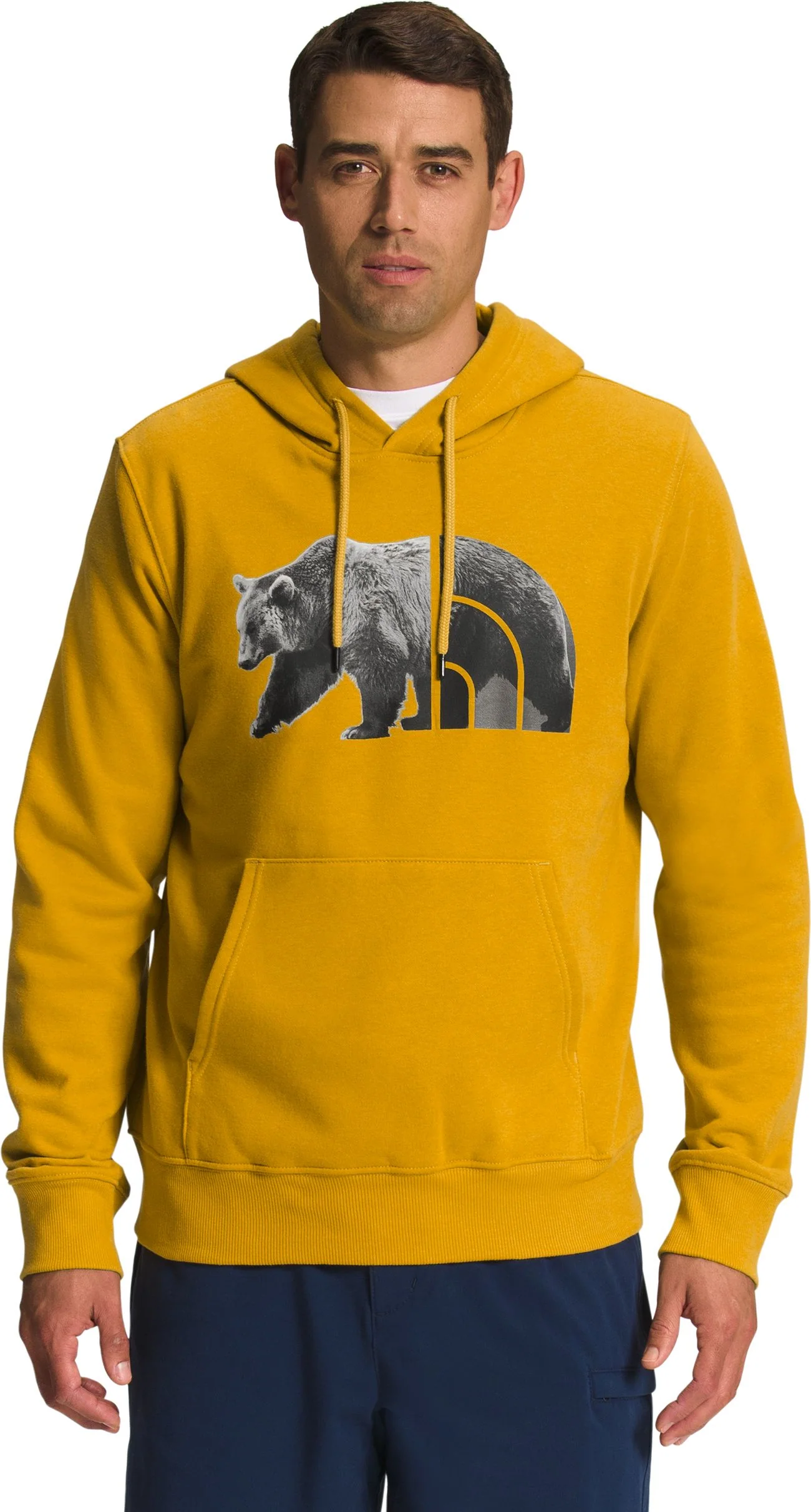 M TNF Bear Pullover Arrowhead Yellow TNF Black