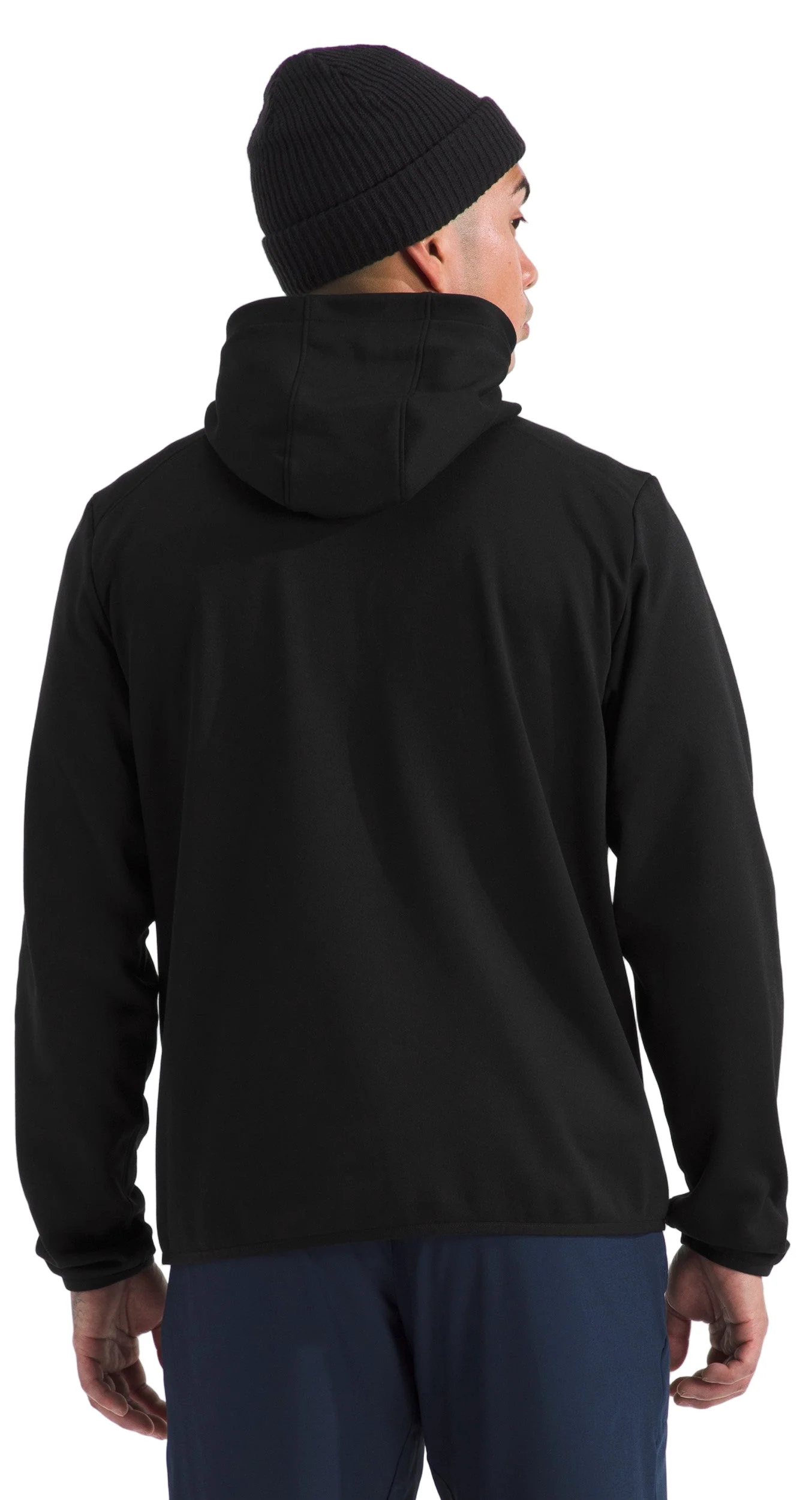 Men's TNF Performance Fleece Full Zip Hoodie TNF Black - Image 3