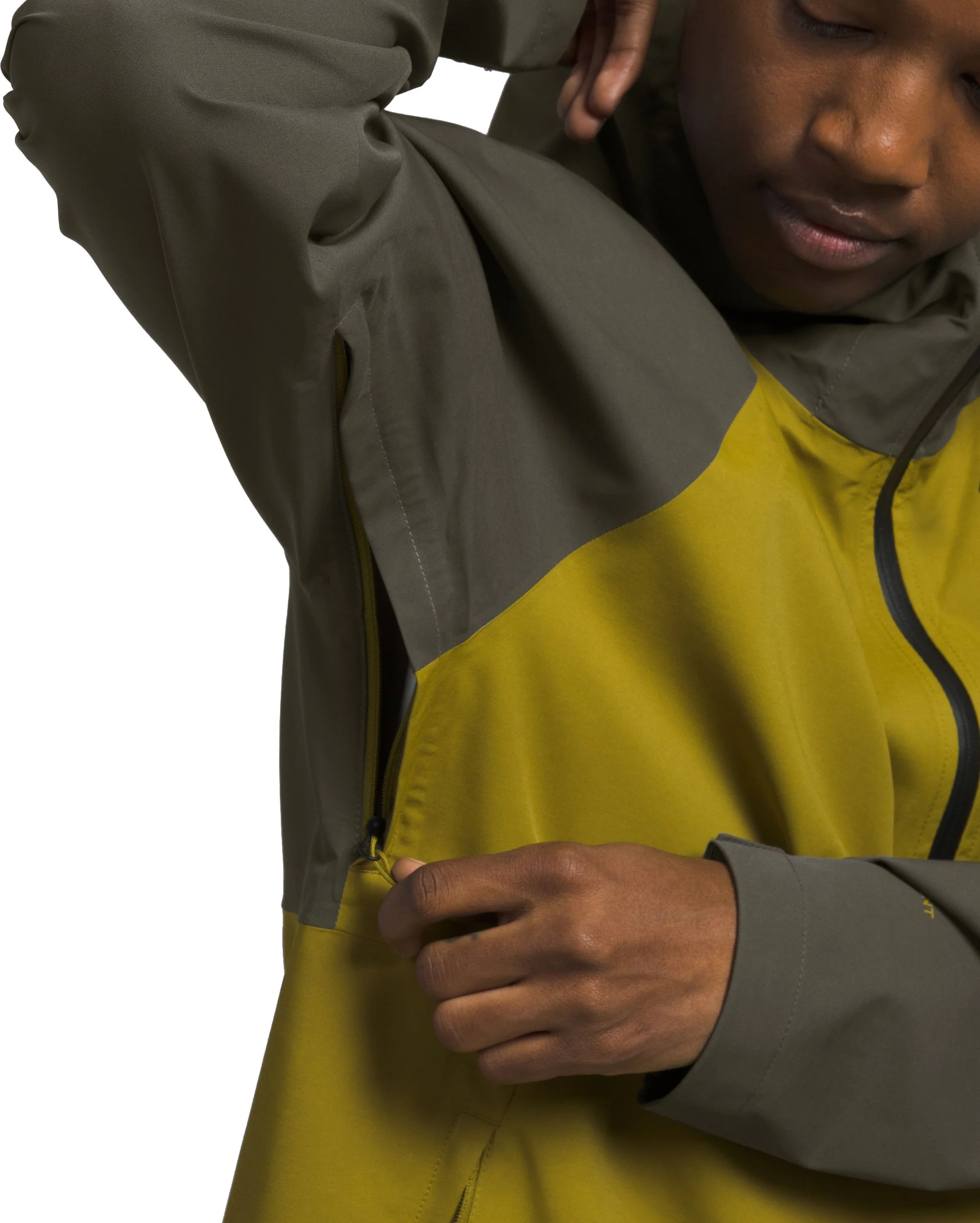 M Valle Vista Jacket New Taupe Green Sulphur Moss - Image 3