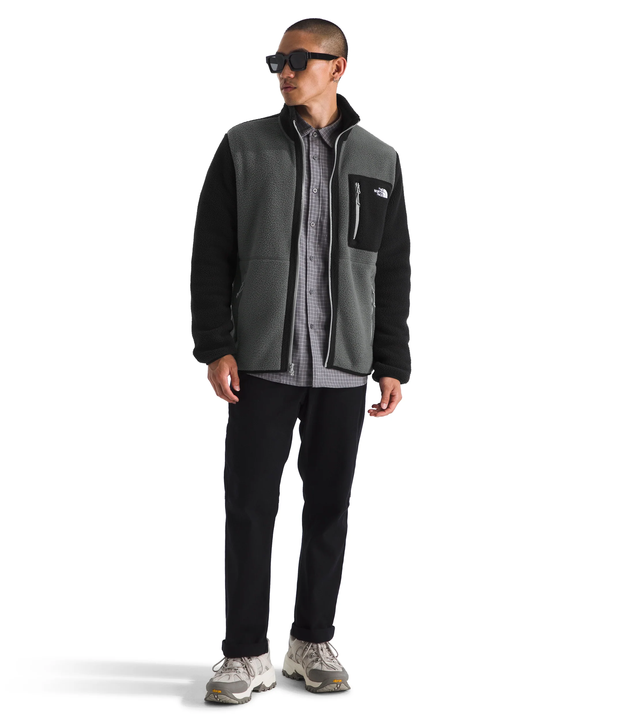 Men's Yumiori Full Zip Anthracite Grey/Tnf Black/Monument Grey - Image 2