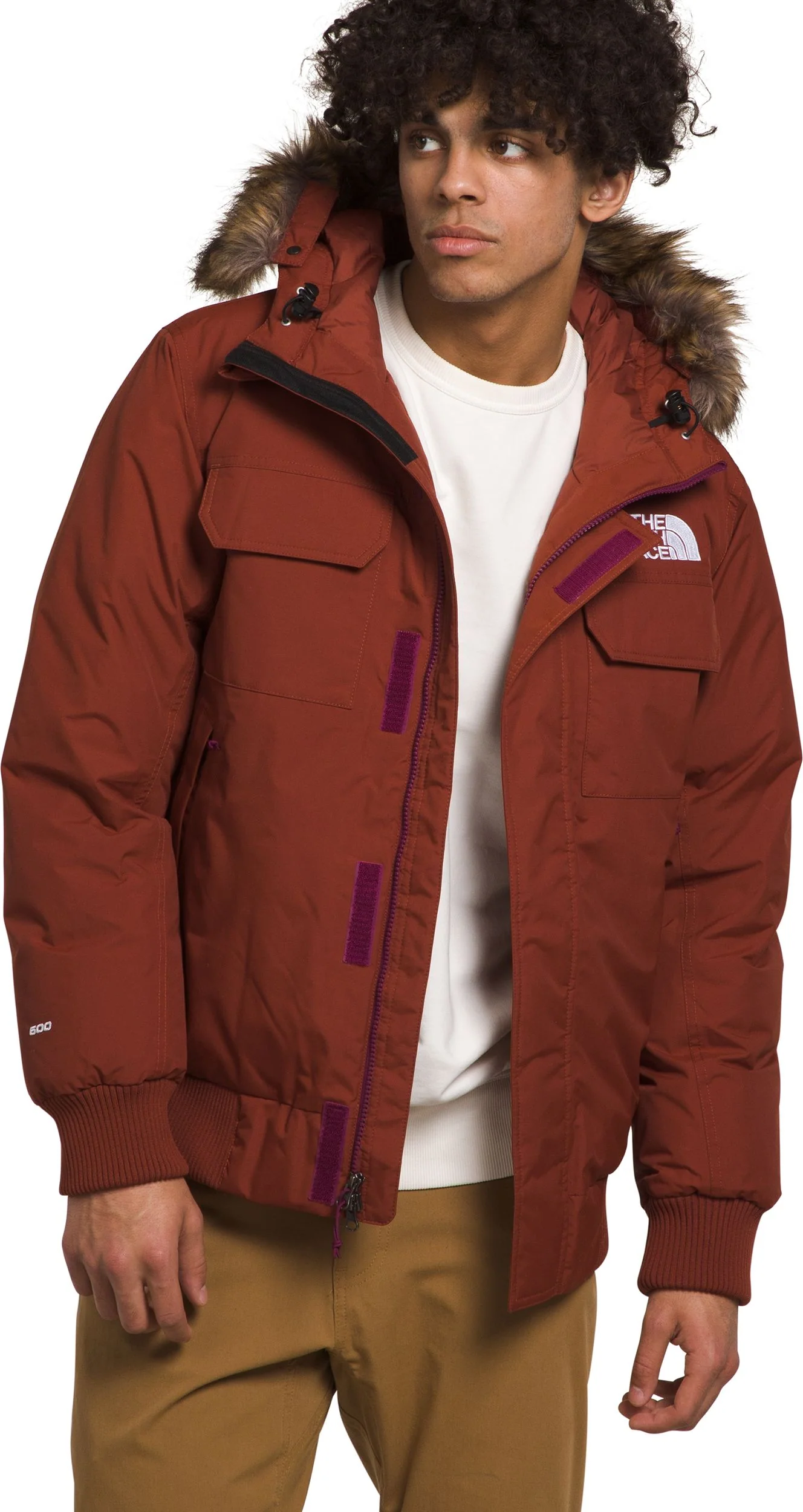 Men's Mcmurdo Bomber Brandy Brown - Image 3