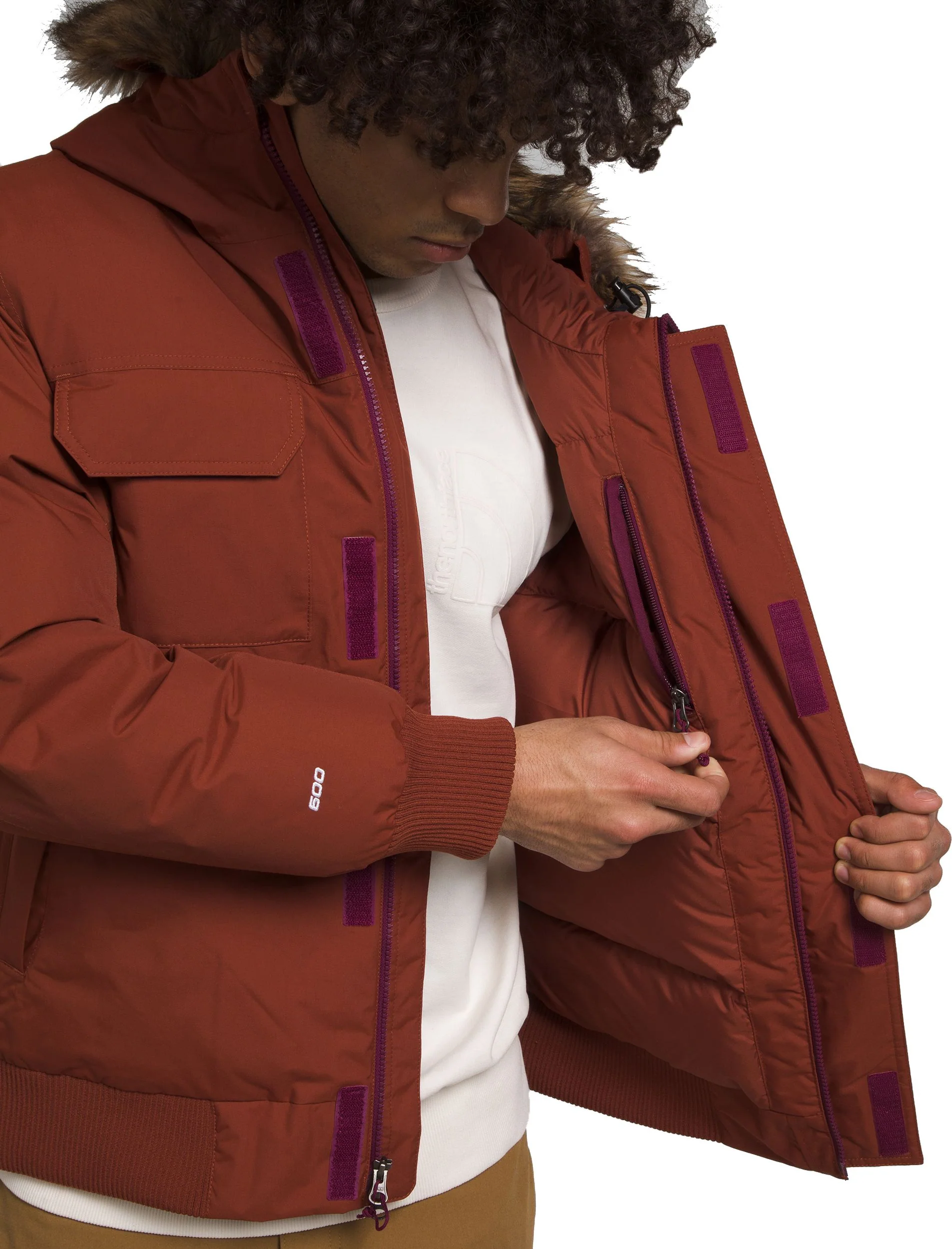 Men's Mcmurdo Bomber Brandy Brown - Image 4