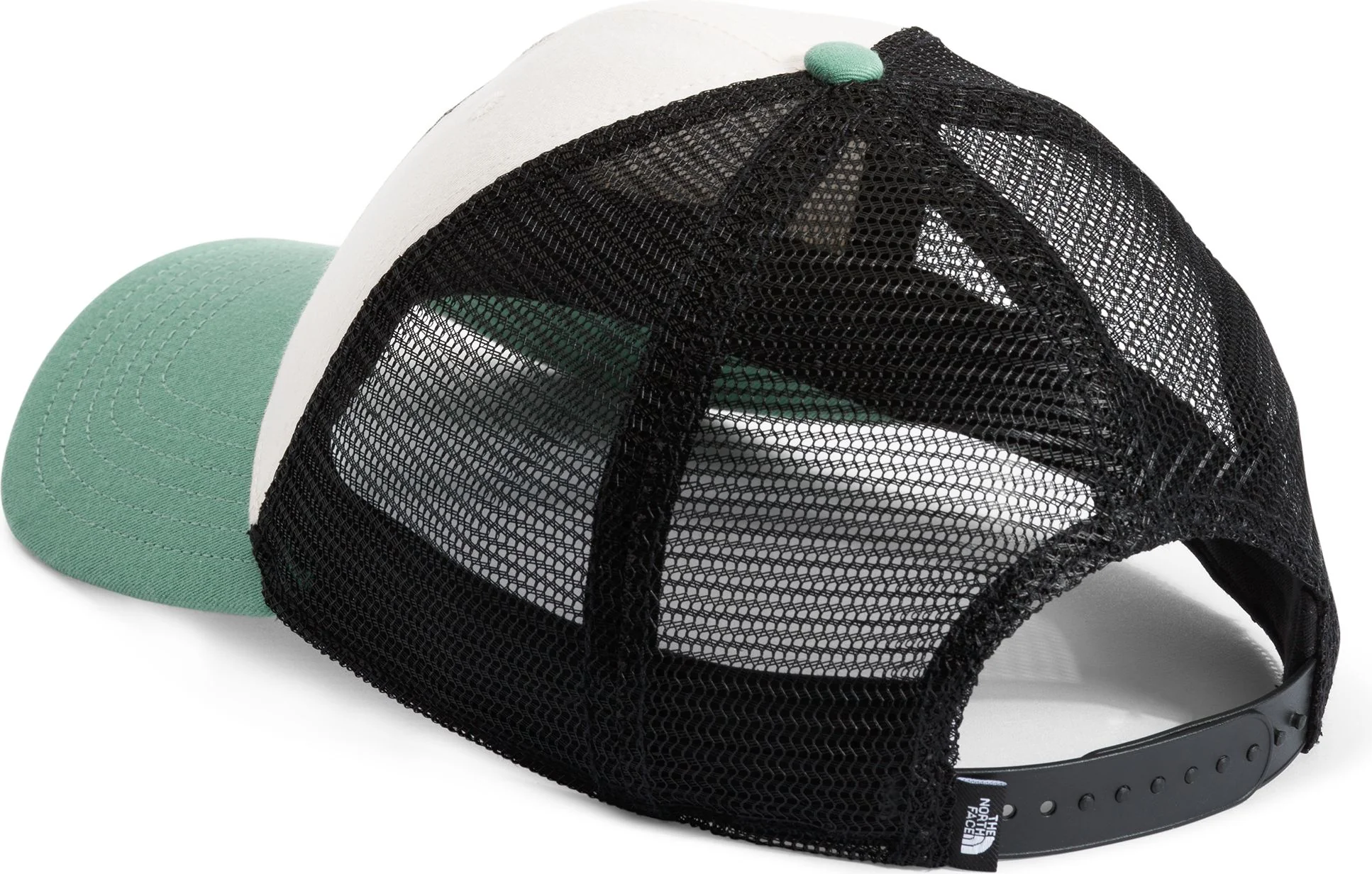 Mudder Trucker Hat Heritage Graphic Deep Grass Green Gardenia White - Image 2