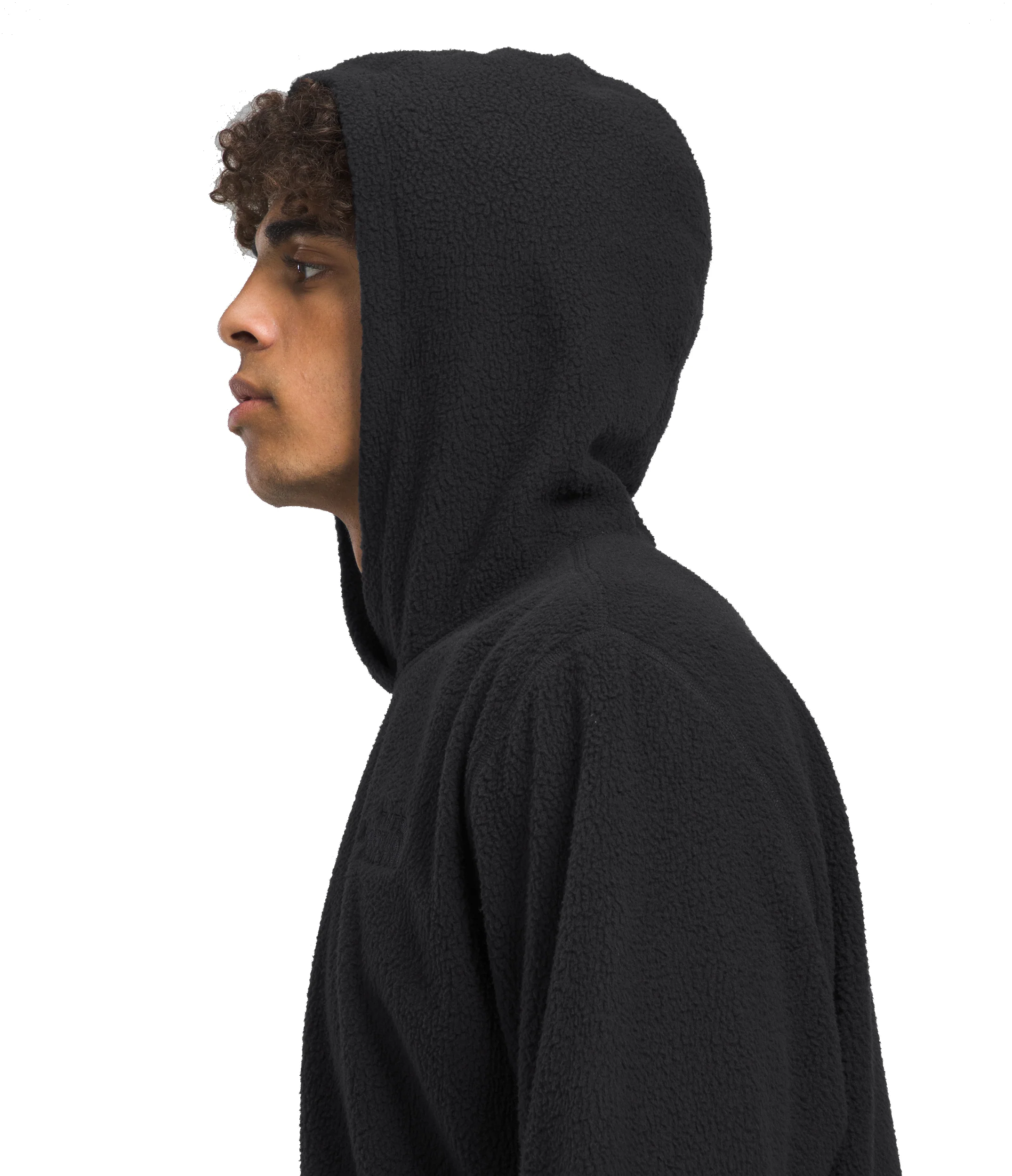 Men's Pali Pile Fleece Hoody TNF Black - Image 3