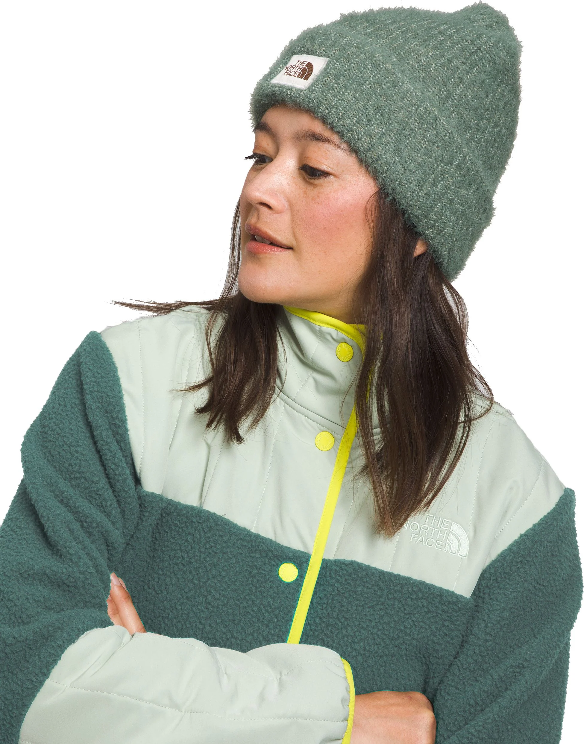 Salty Bae Lined Beanie Dark Sage - Image 2