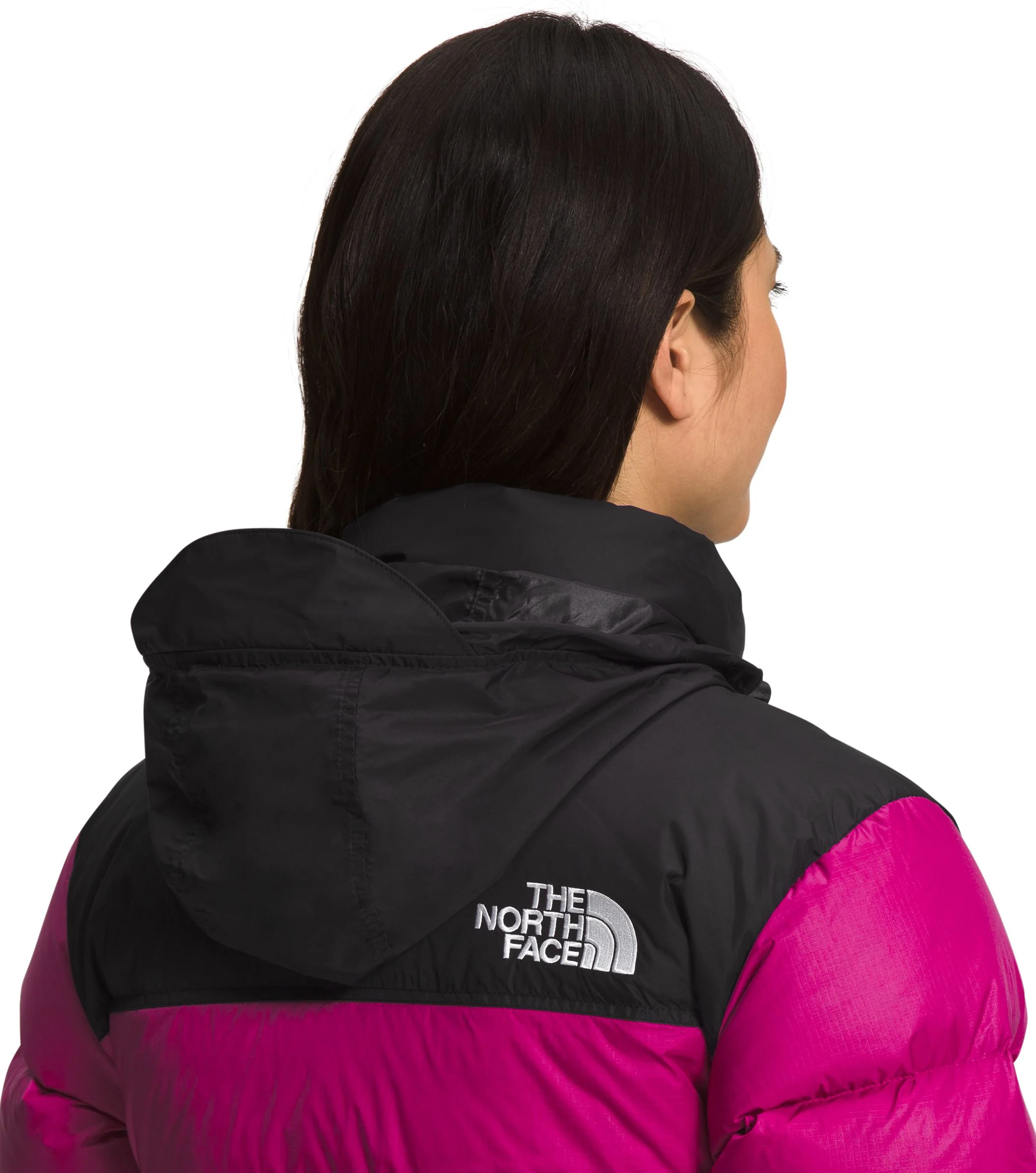 W 1996 Retro Nuptse Jacket Fuschia Pink - Image 4