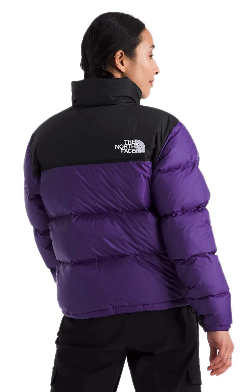 Women's 1996 Retro Nuptse Jacket Purple - Image 2