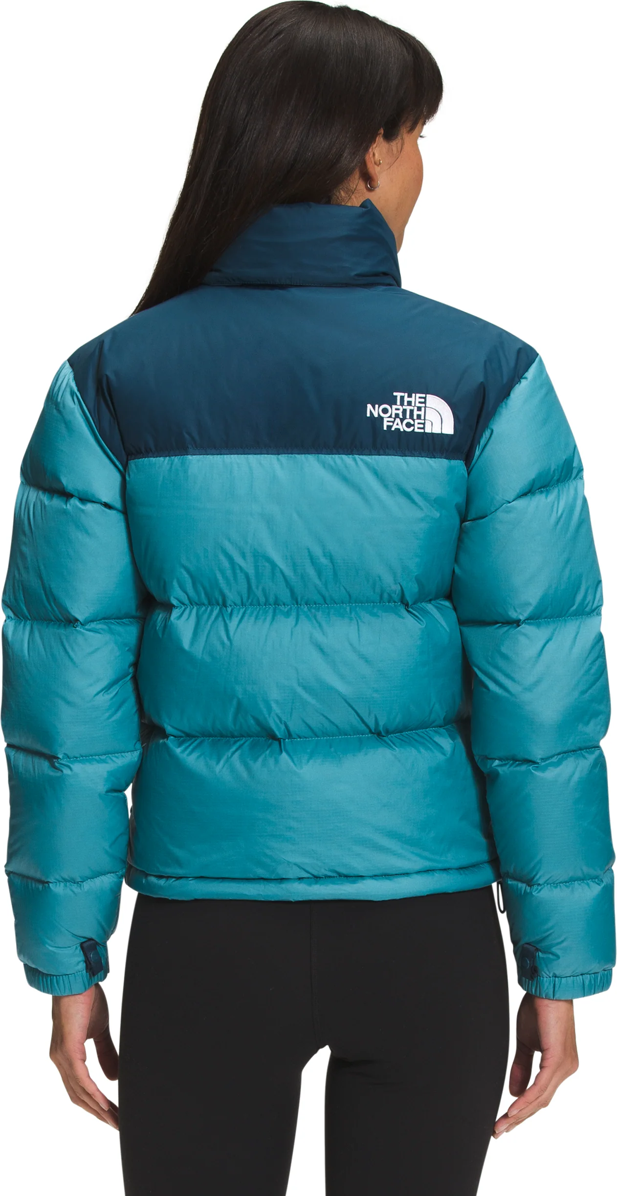 Women's 1996 Retro Nuptse Jacket Storm Blue/Monterey Blue - Image 4