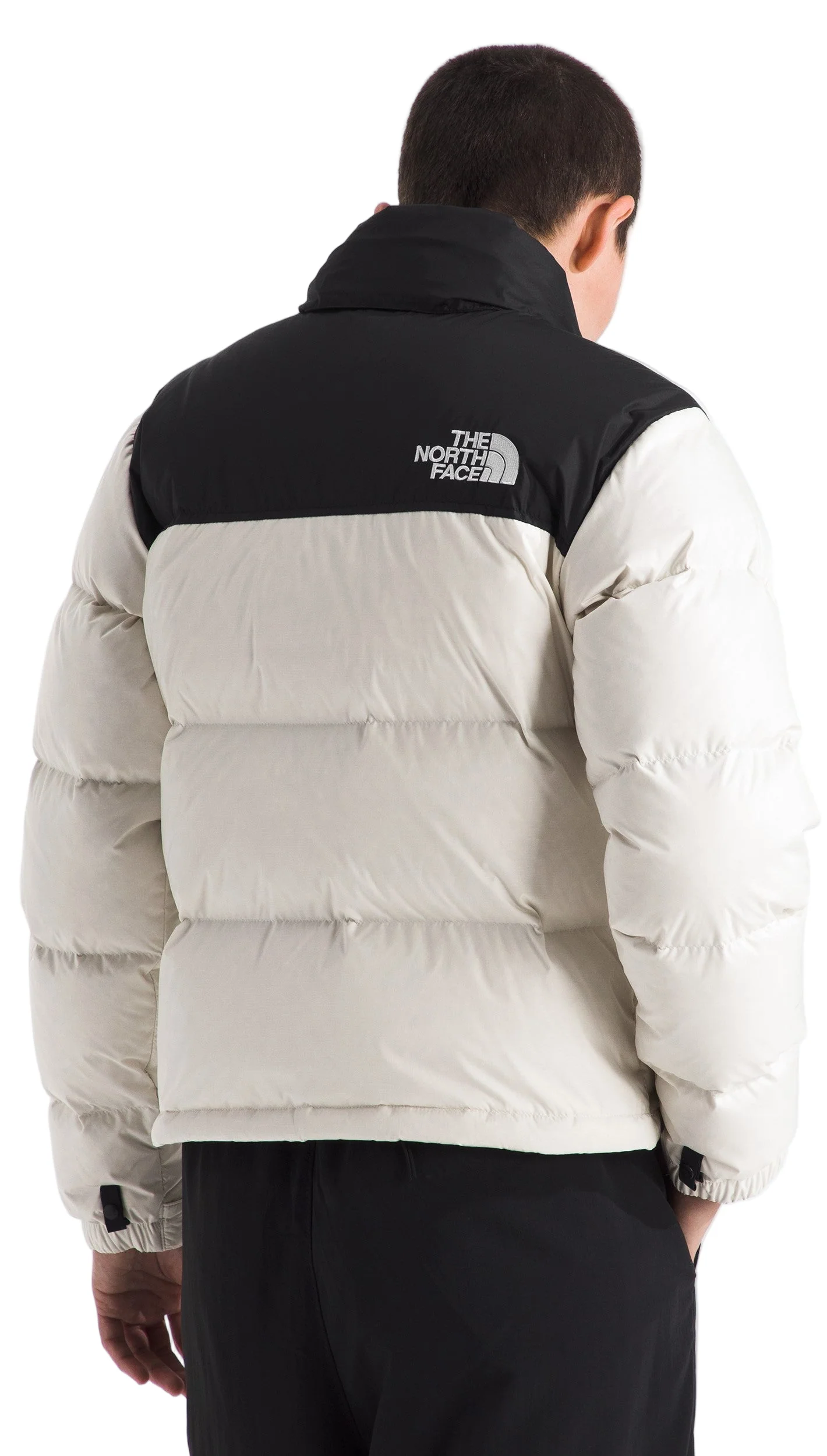 Women's 1996 Retro Nuptse Jacket White Dune/Tnf Black-r - Image 2