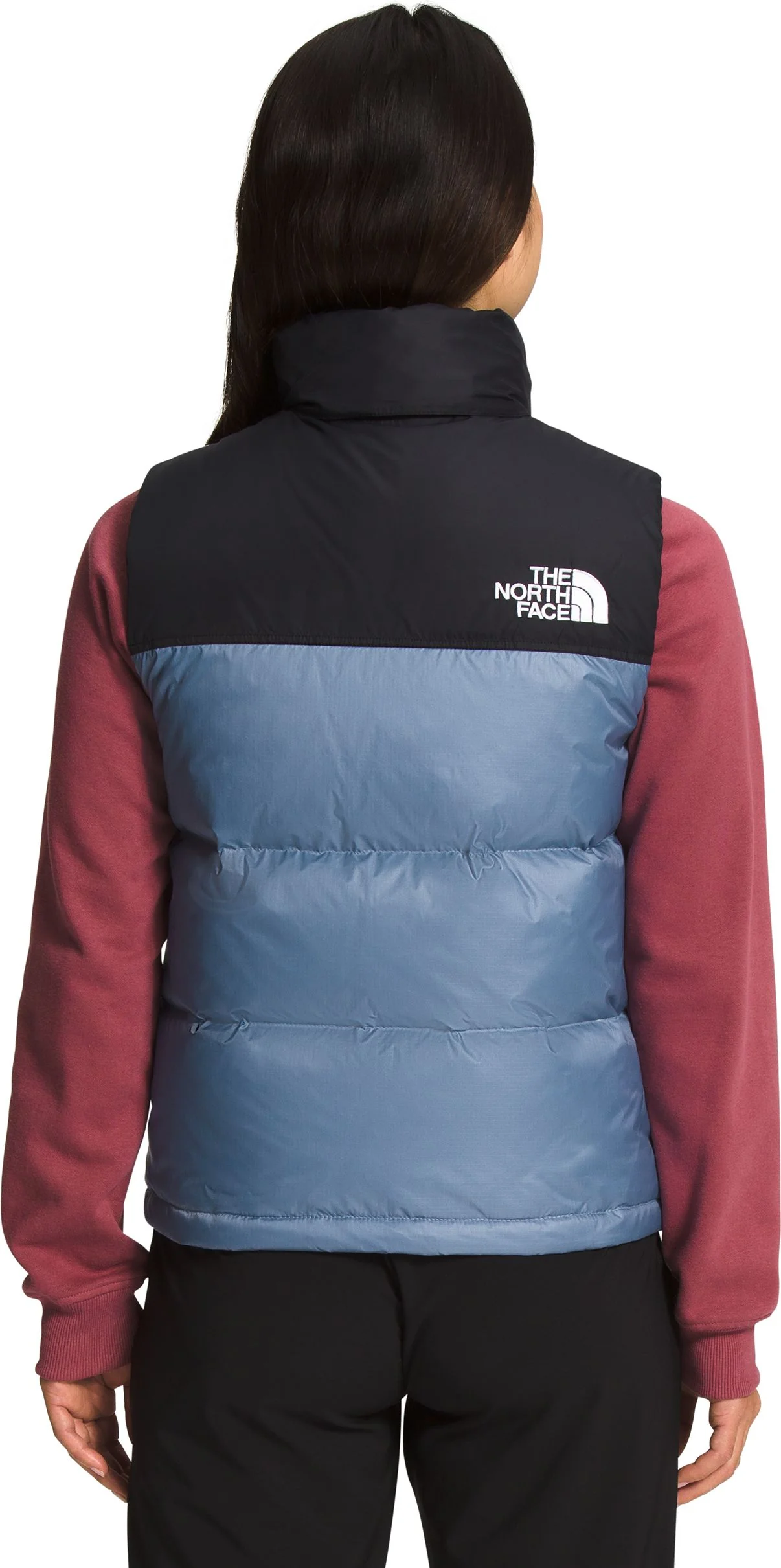 Womens 1996 Retro Nuptse Vest Folk Blue - Image 3