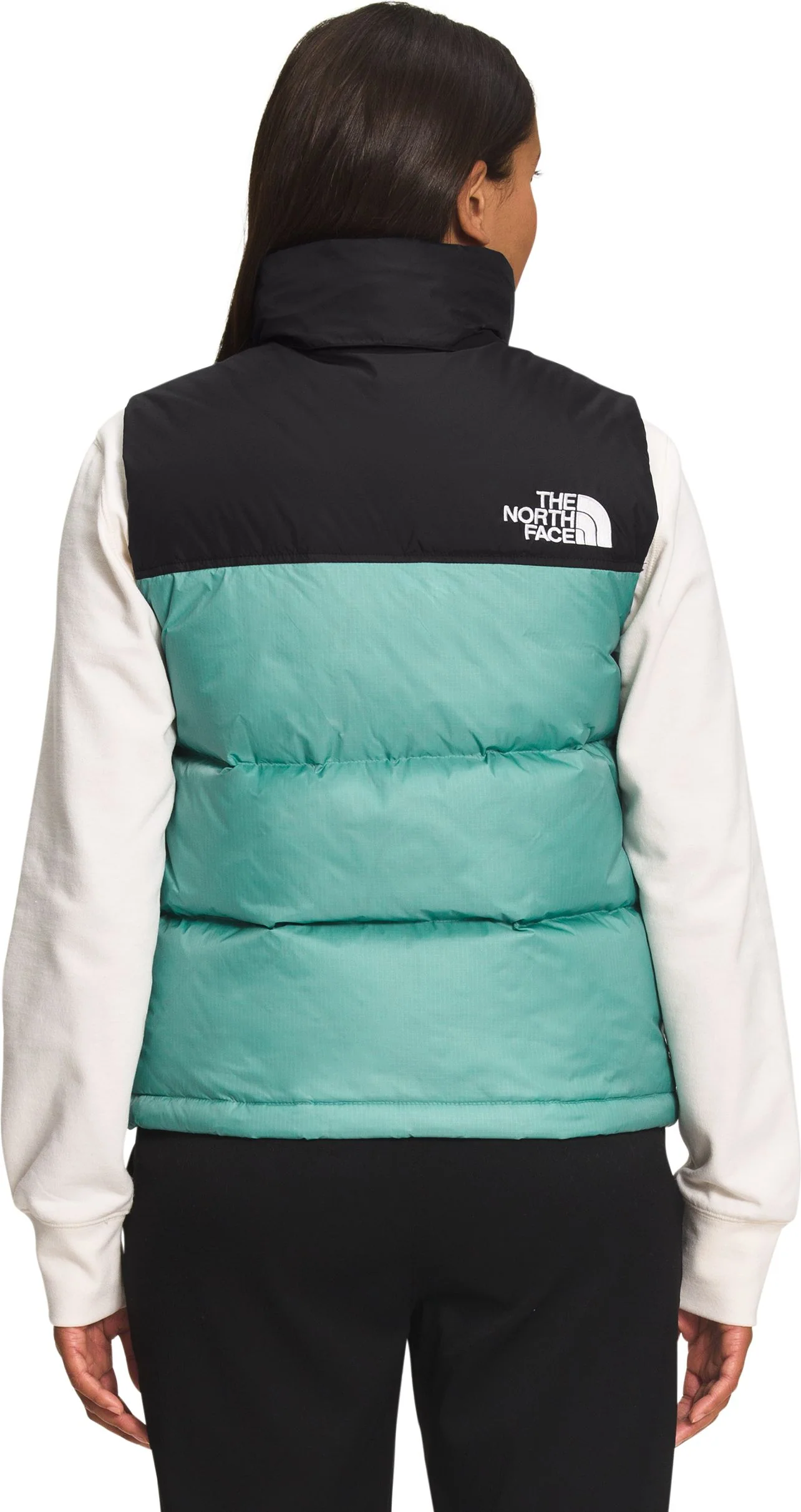 Womens 1996 Retro Nuptse Vest Wasabi - Image 3