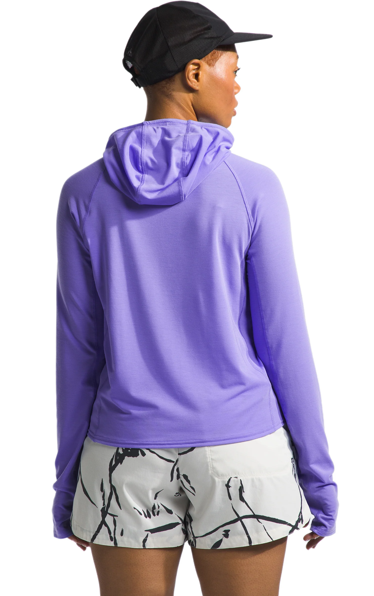 Women's Adventure Sun Hoodie Optic Violet - Image 2