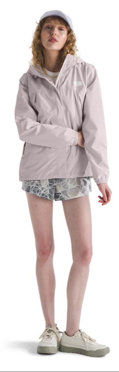 Women's Antora Rain Jacket Moonstone Grey - Image 3