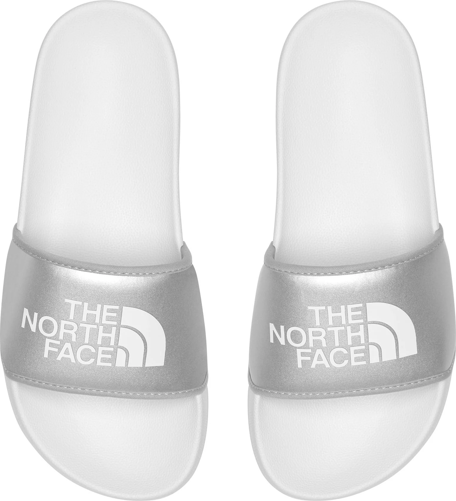 W Base Camp Slide III Metallic Silver TNF White - Image 2