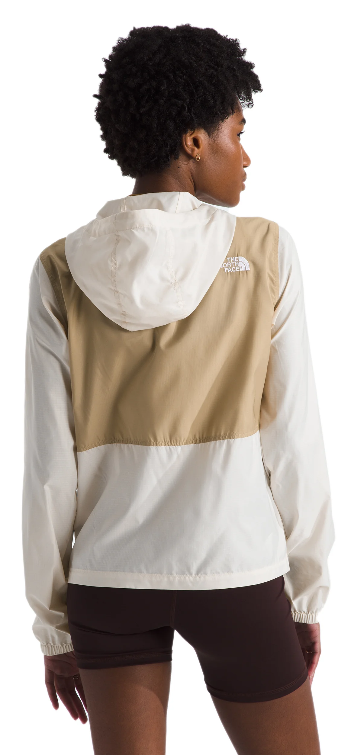 Women's Cyclone Jacket 3 Gardenia White Khaki Stone - Image 2