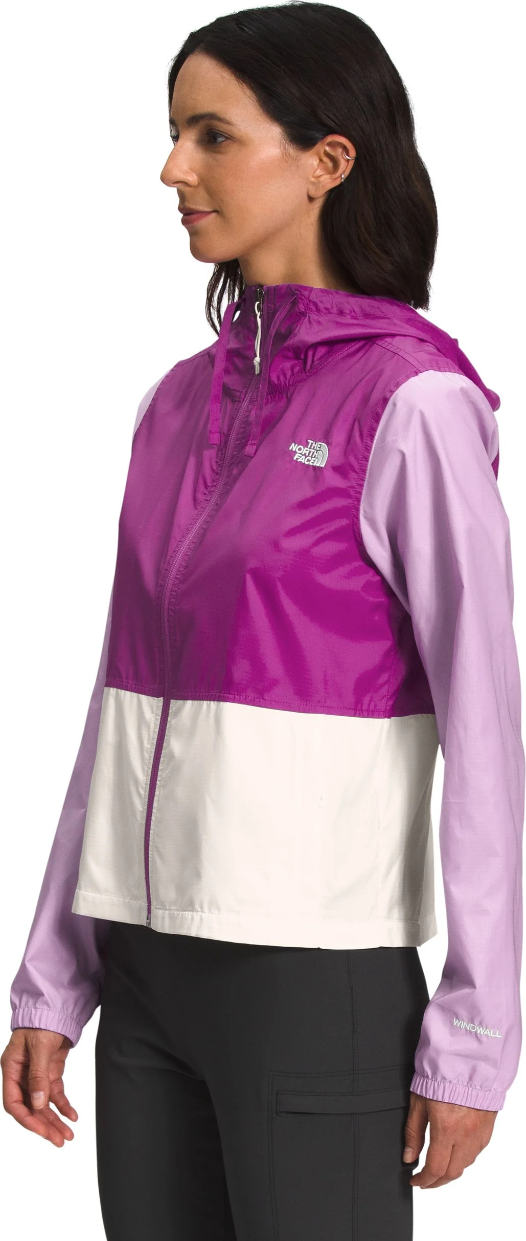 W Cyclone Jacket 3 Purple Cactus Flower Lupine Gardenia White - Image 2