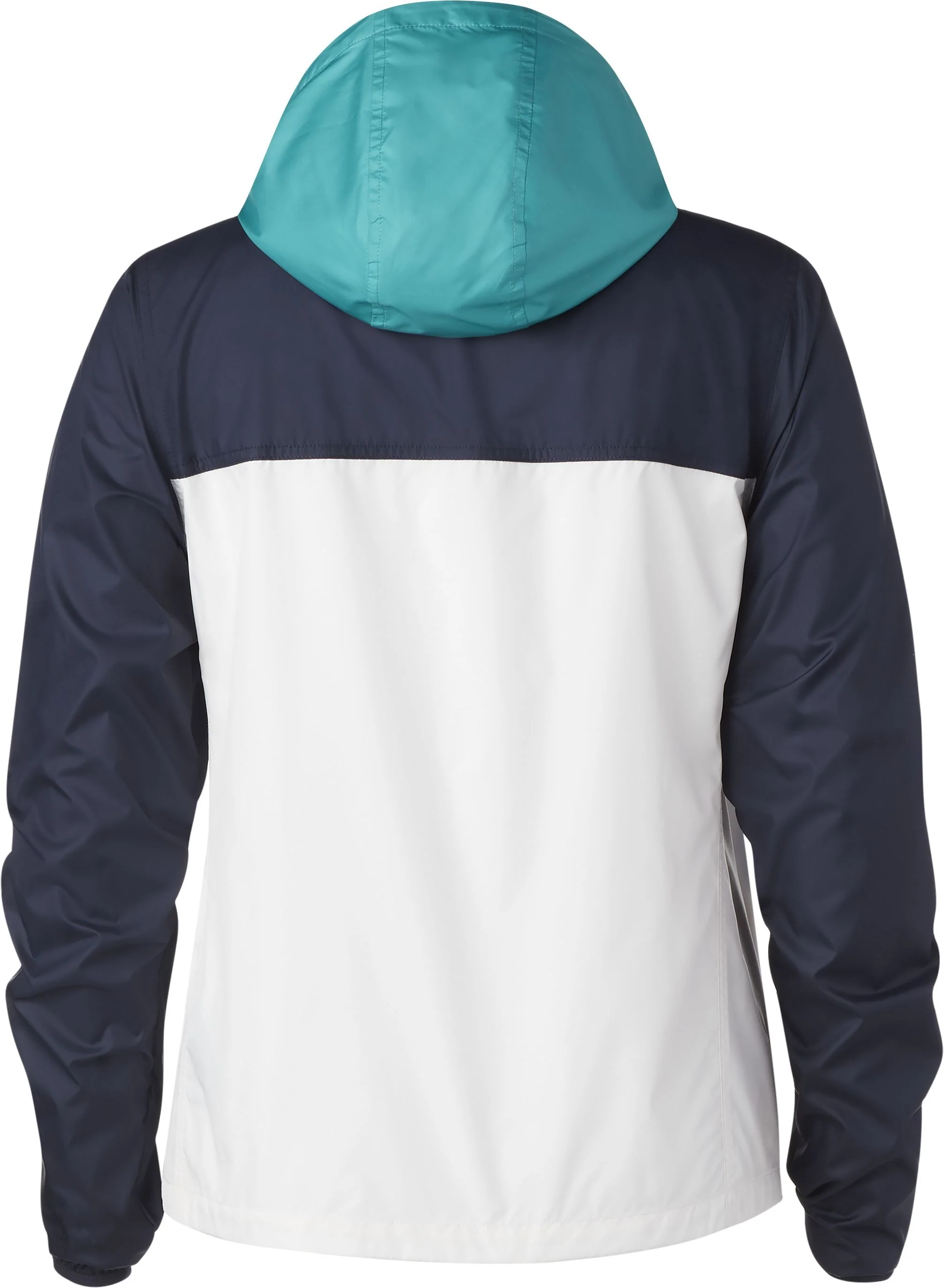 Women's Graphic Cyclone Jacket Porcelain Green/Aviator Navy/Gardenia White - Image 2