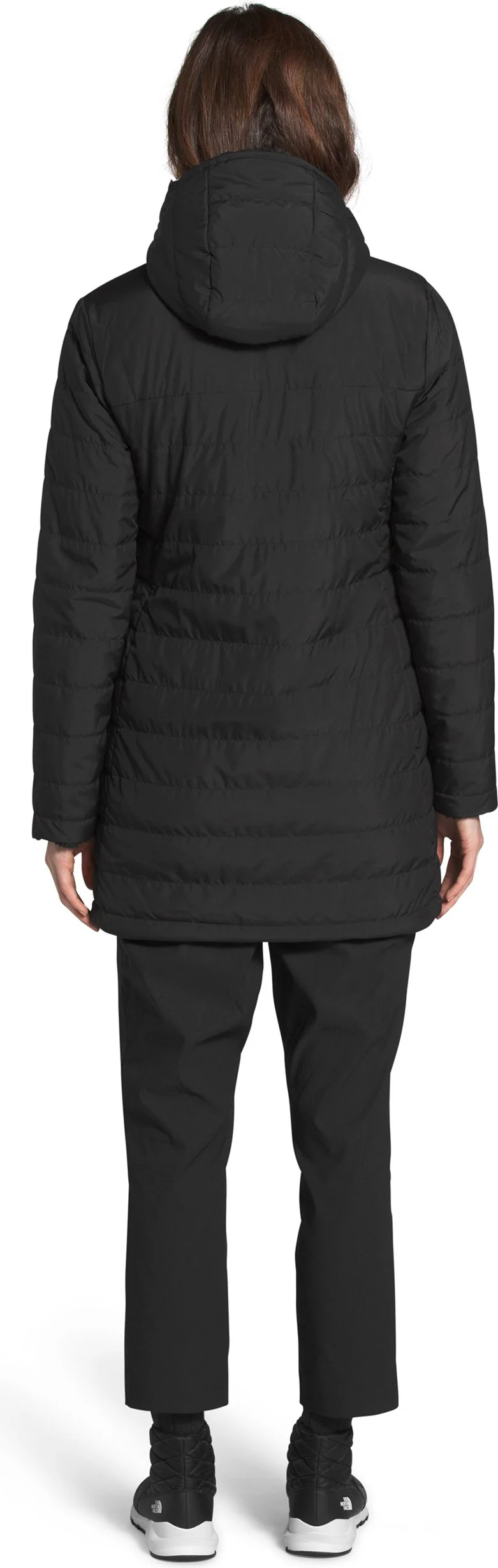 Women's Mossbud Insulated Reversible Parka TNF Black - Image 2