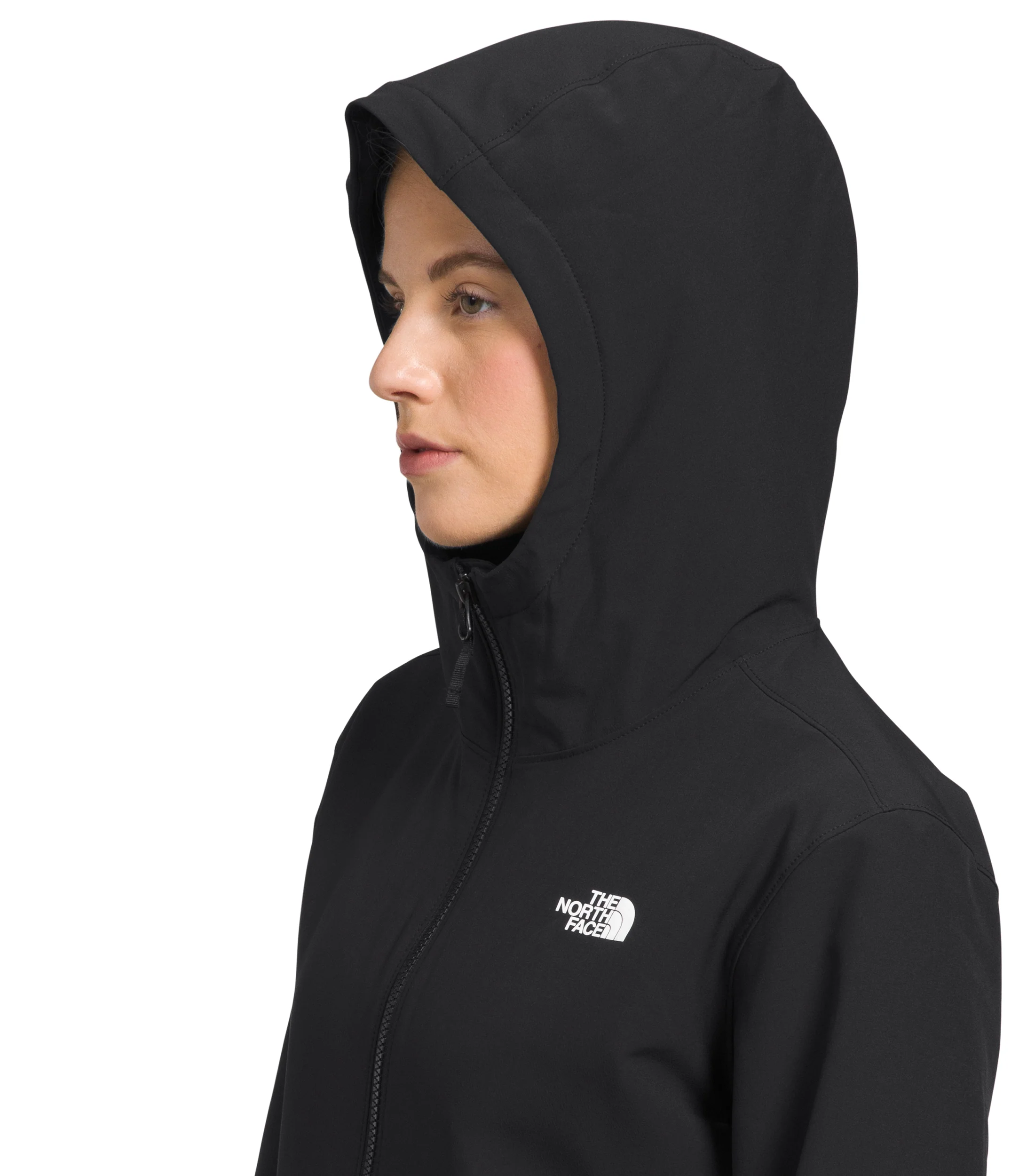 Women's Shelbe Raschel Hoodie TNF Black - Image 3