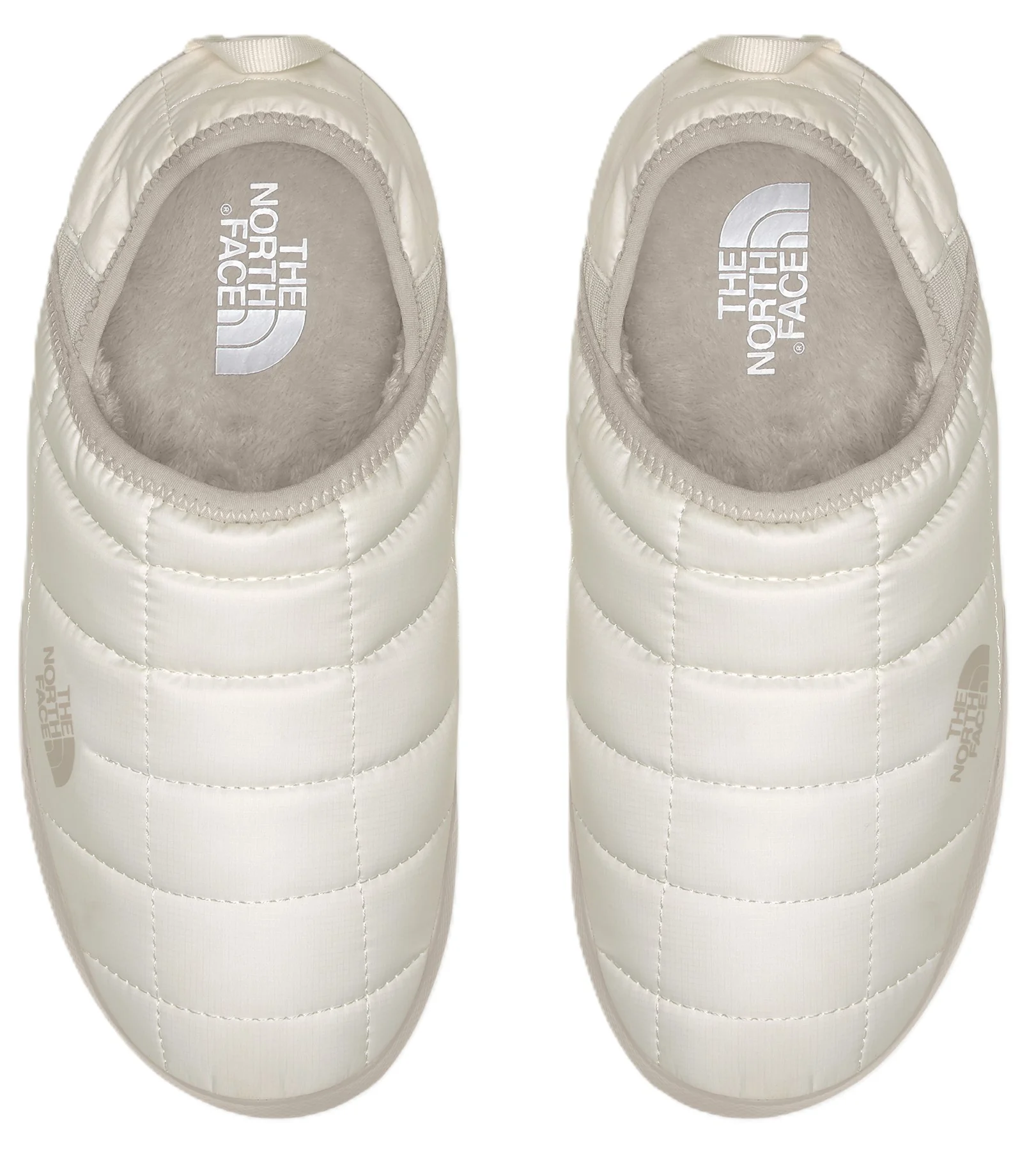 Women's Thermoball Traction Mule V Gardenia White/Silver Grey - Image 2