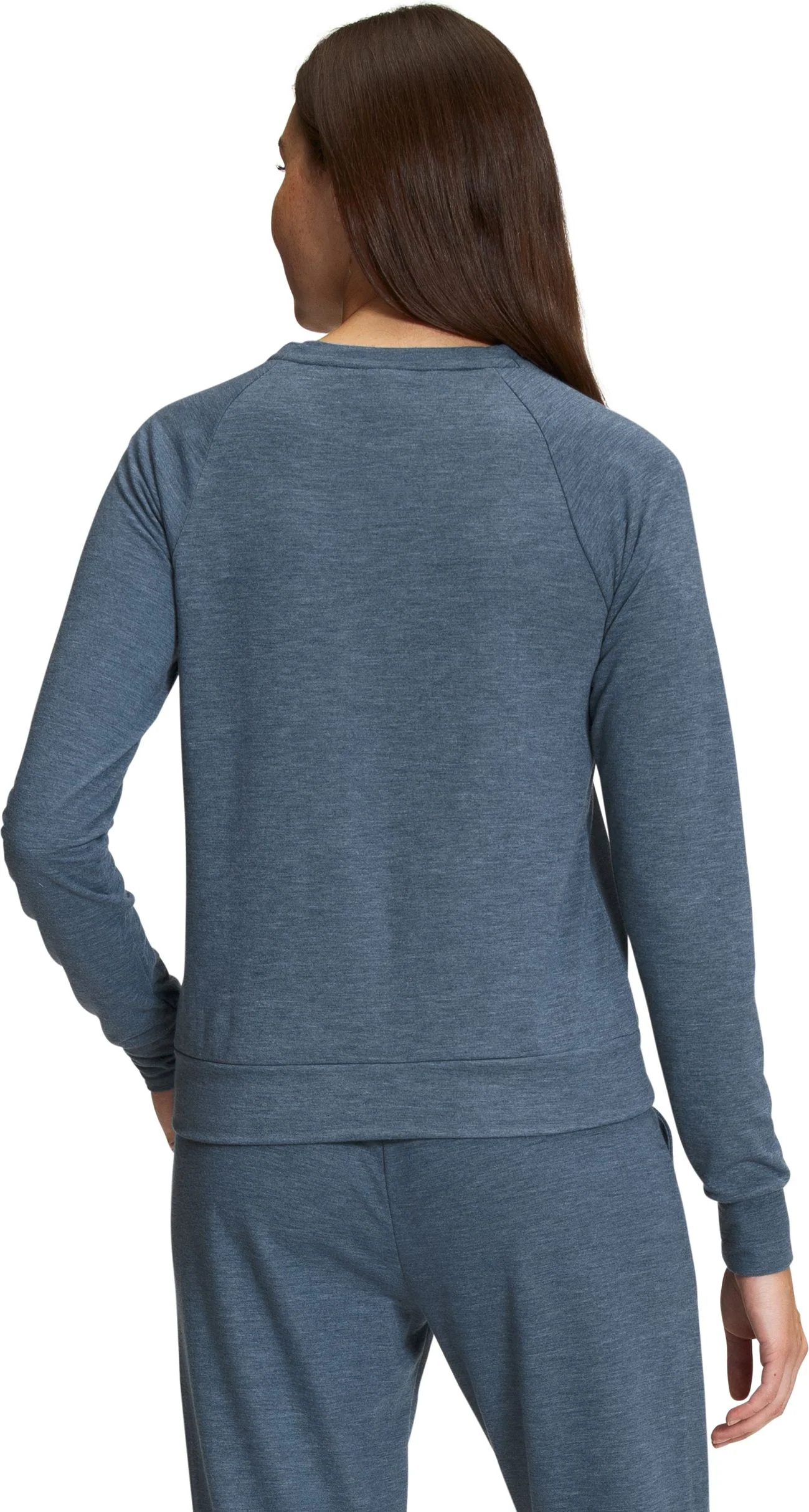 W Westbrae Knit Crew Shady Blue Heather - Image 3