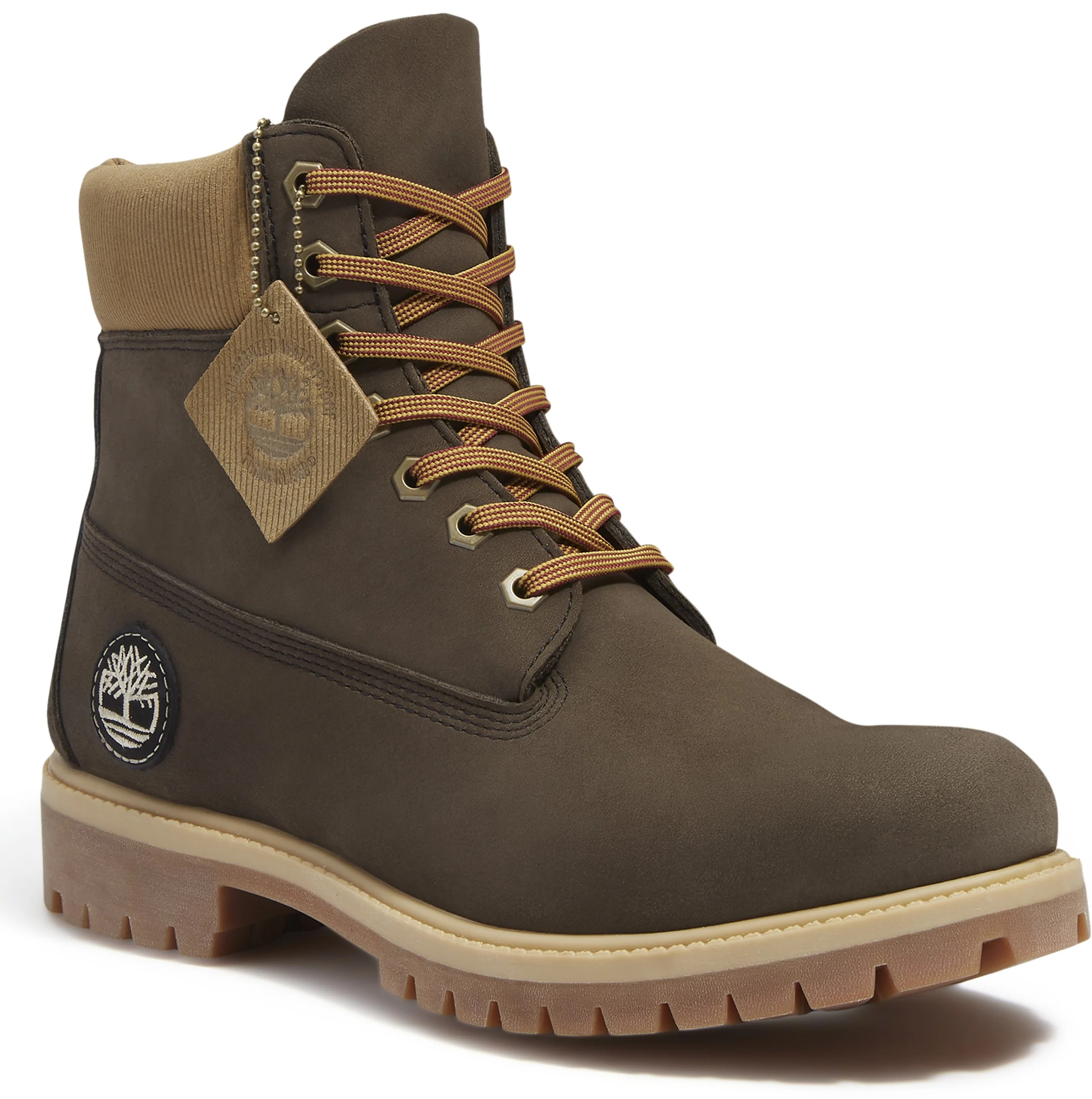 6inch Premium Icon Dark Brown Nubuck