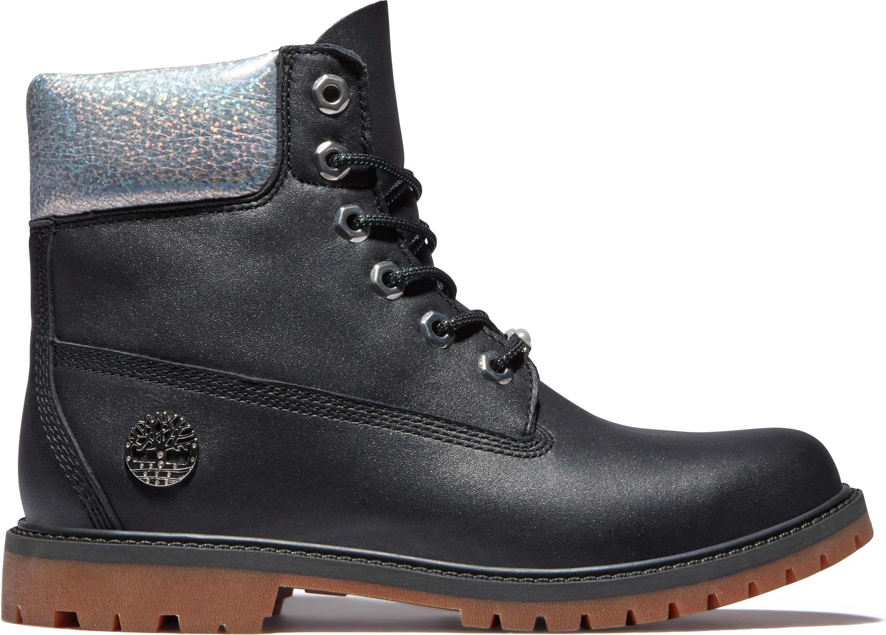 Women's 6inch Waterproof Boot Black Full Grain - Image 2