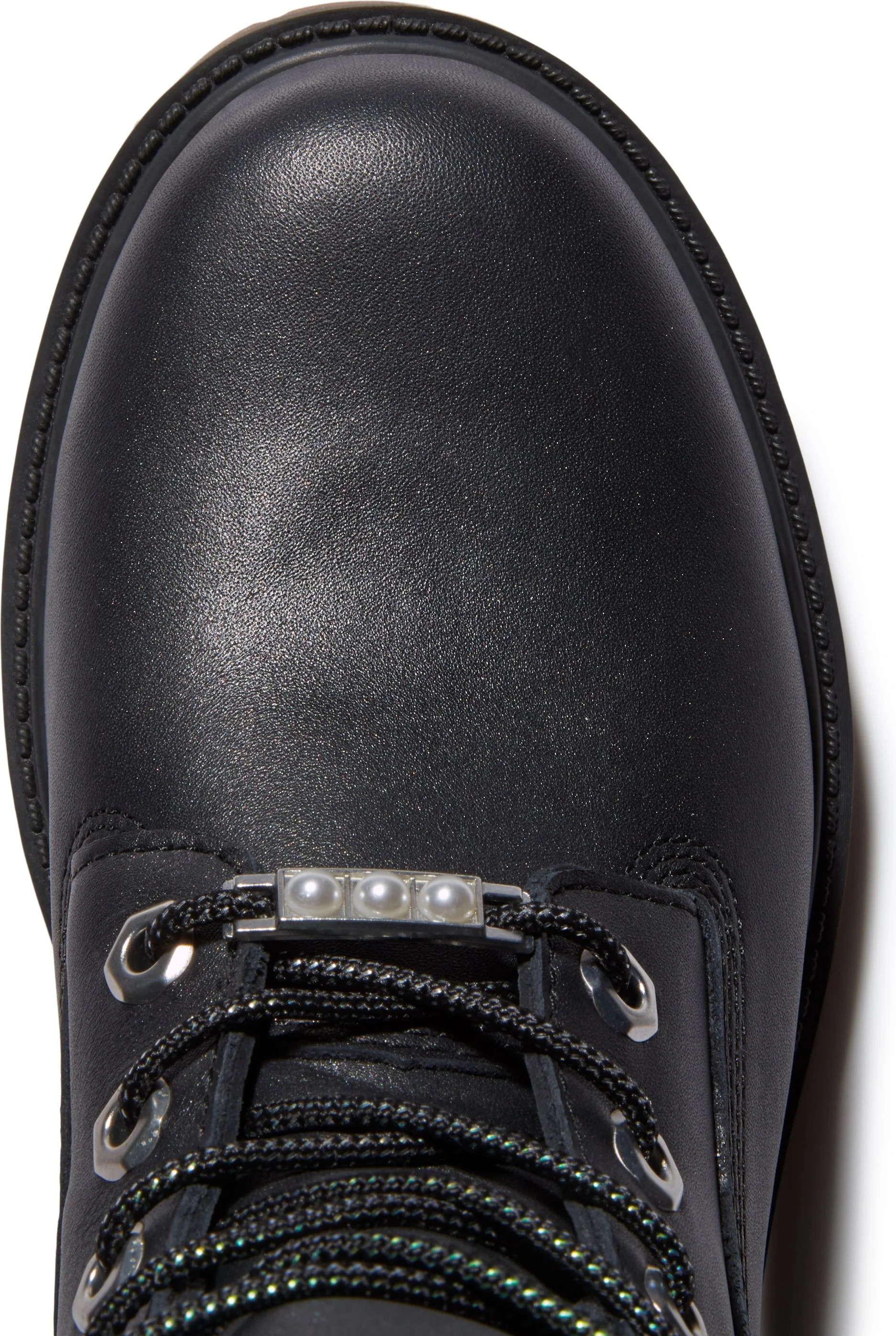 Women's 6inch Waterproof Boot Black Full Grain - Image 3