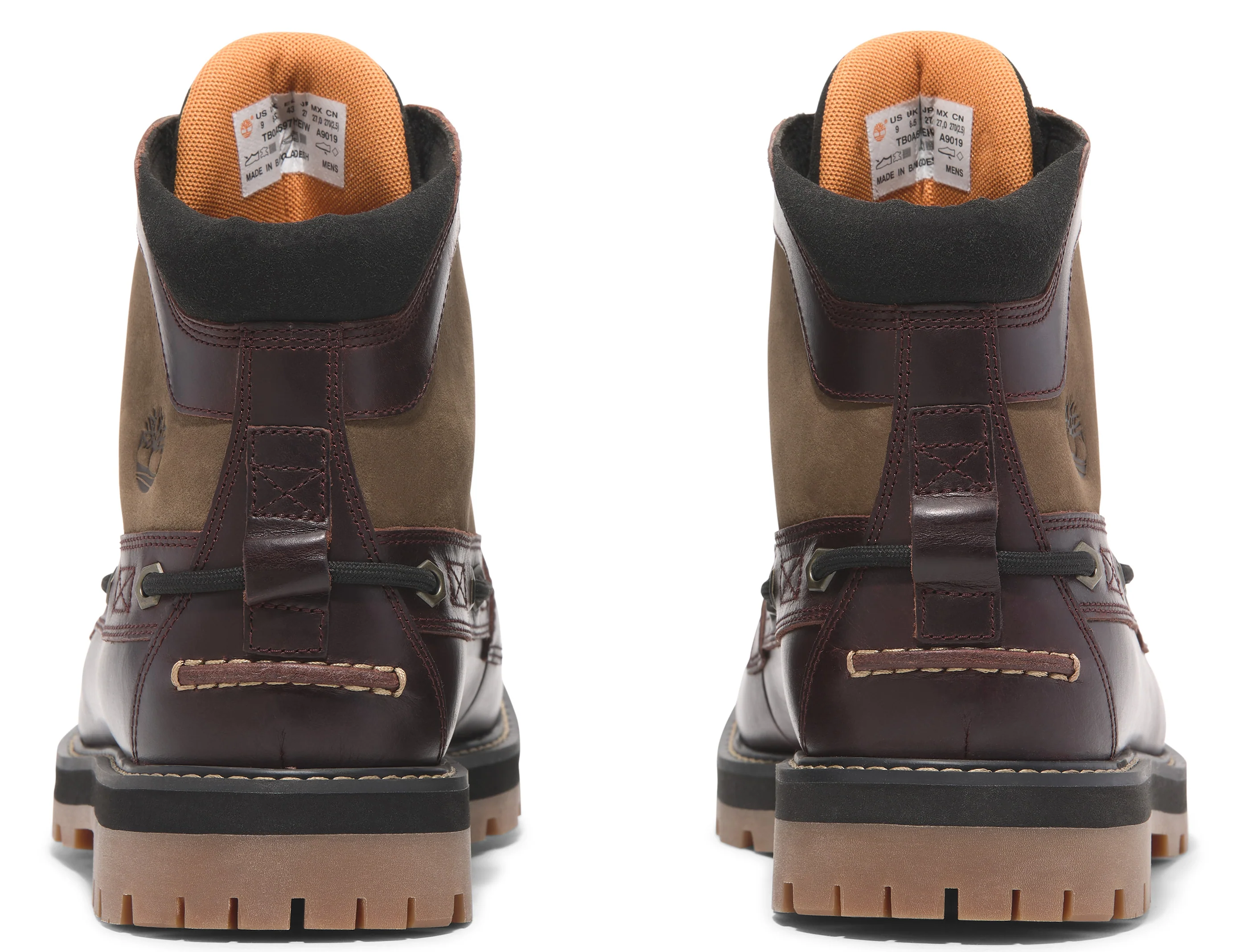 Britton Road Mid Lace Up Burgundy - Image 6