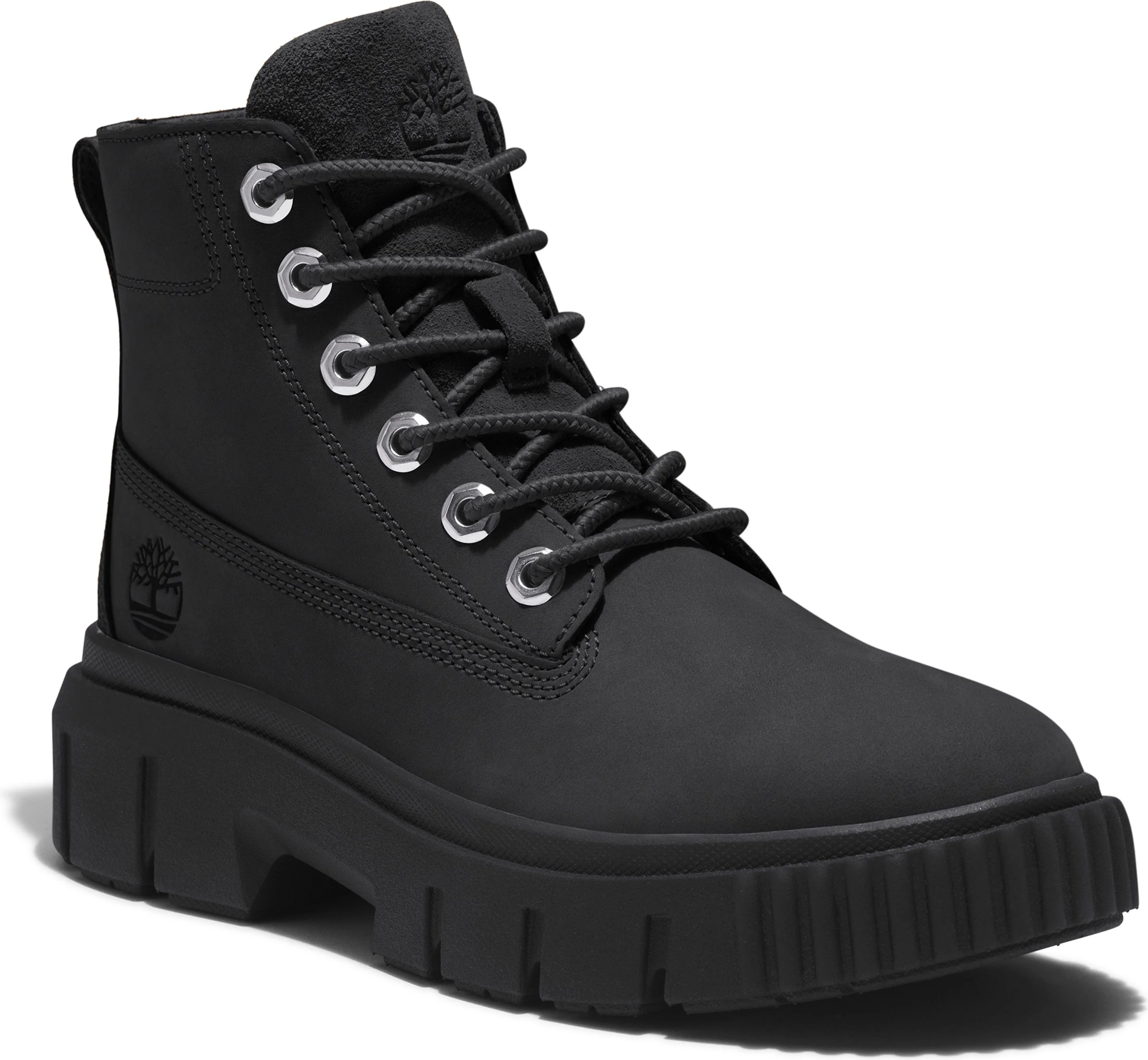Greyfield Lace Black Nubuck Black