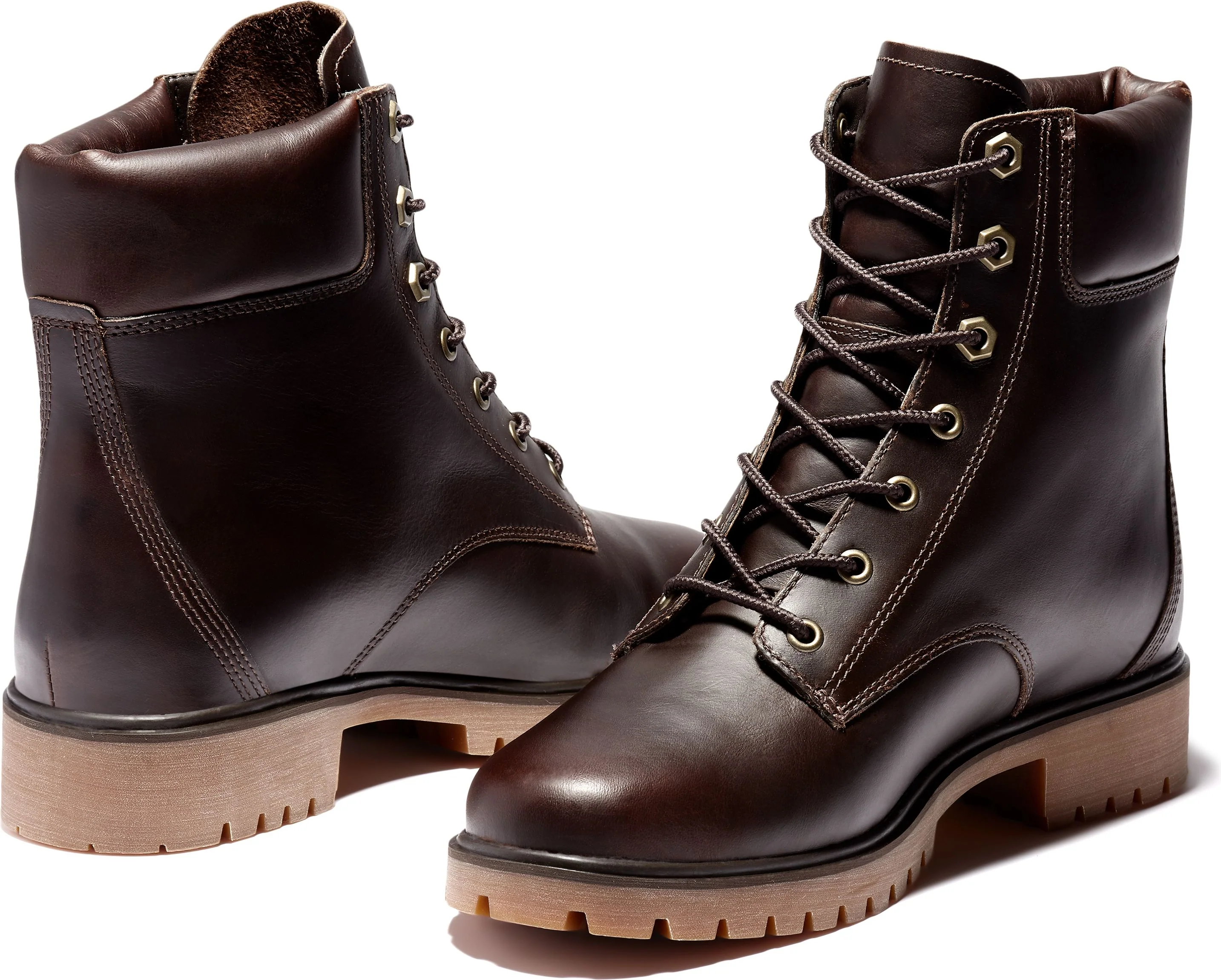 Jayne 6inch Waterproof Dark Brown Full Grain - Image 2