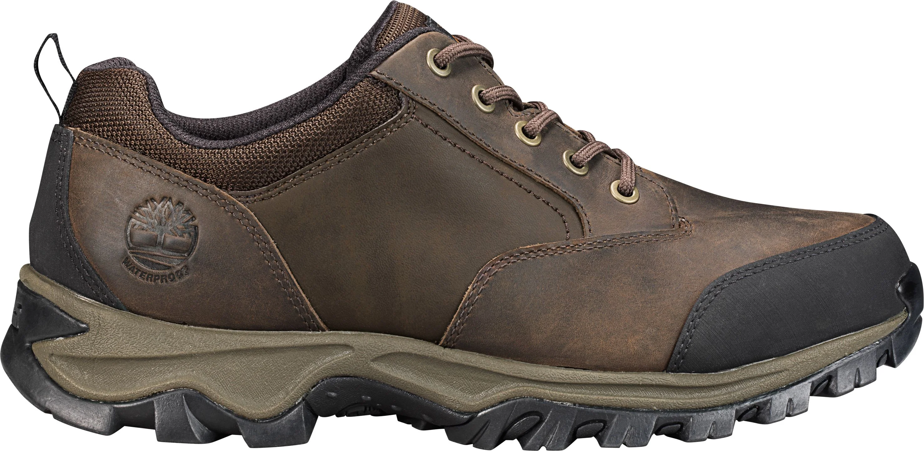 MT. Maddsen Waterproof Low Lace-up Medium Brown Full Grain - Image 3