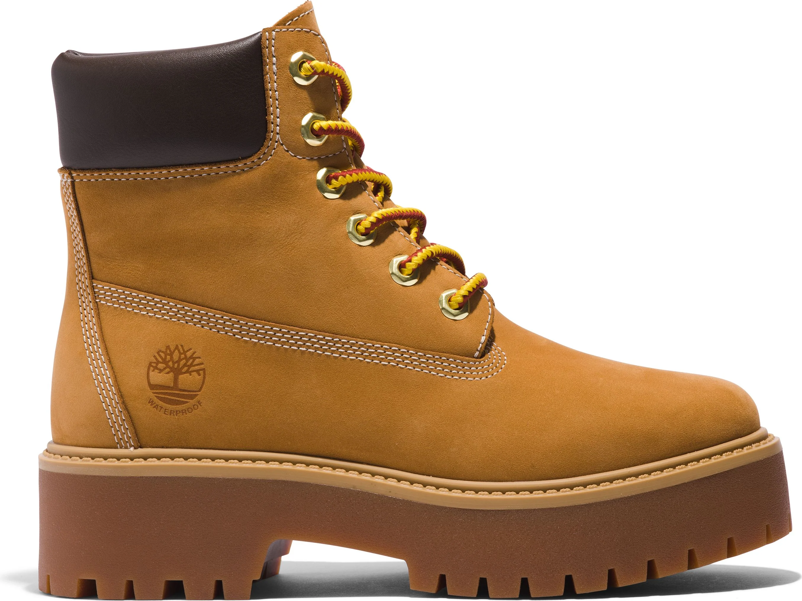 Stone Street 6inch Platform WP Boot Wheat - Image 2