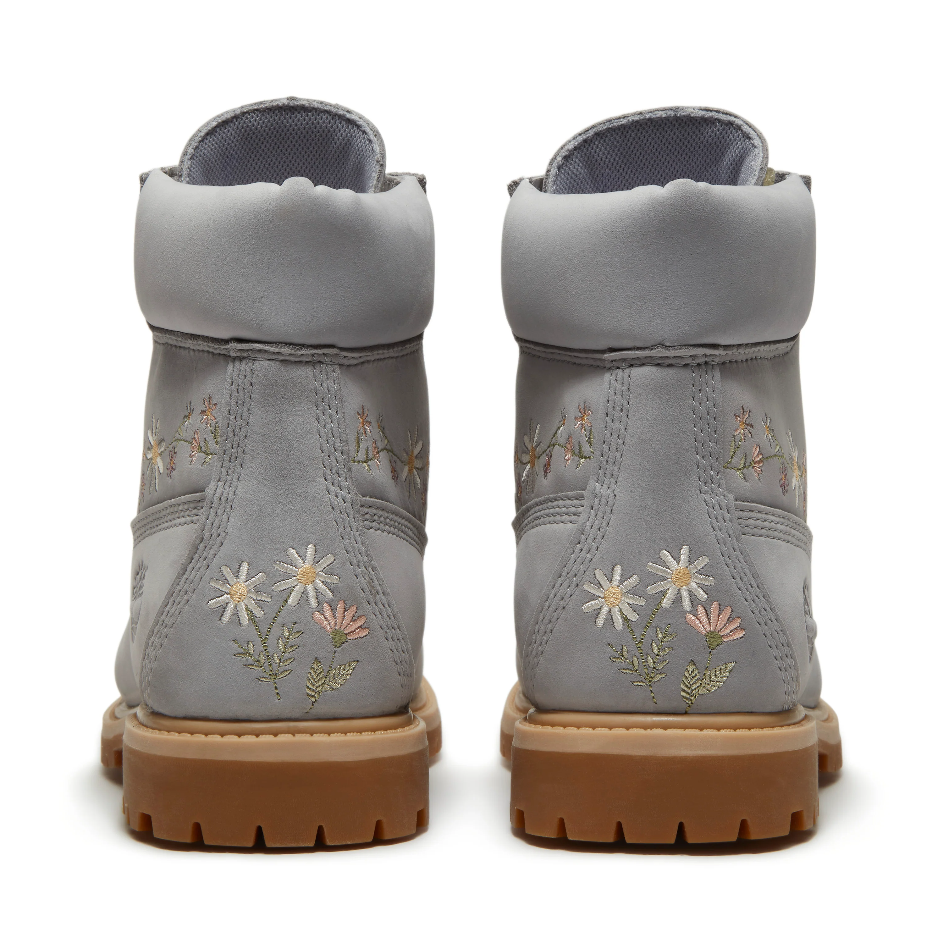 Womens 6inch Lace-up WP Boot Light Grey - Image 8