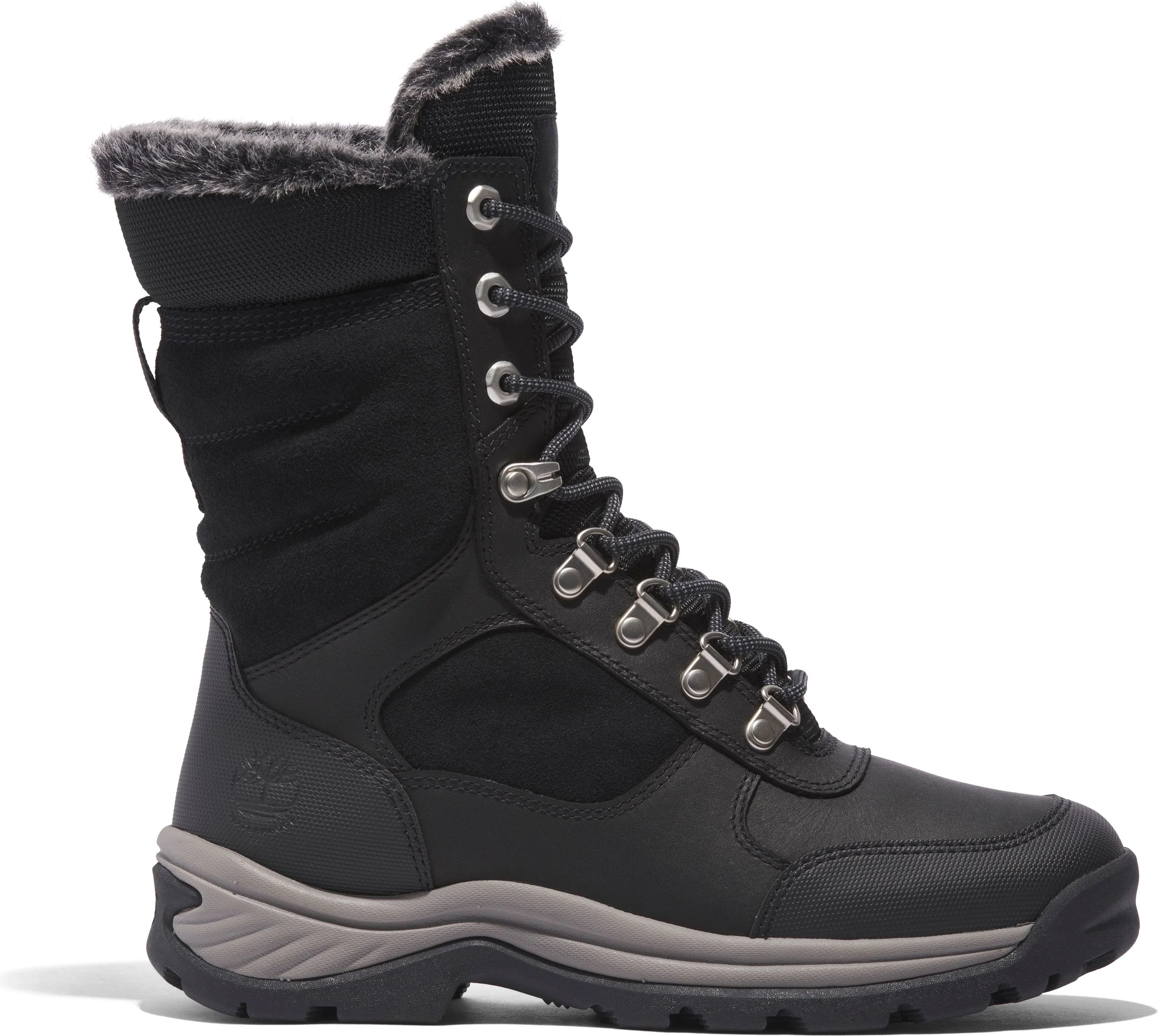 White Ledge Mid Lace WP Ins Boot Black Black - Image 2