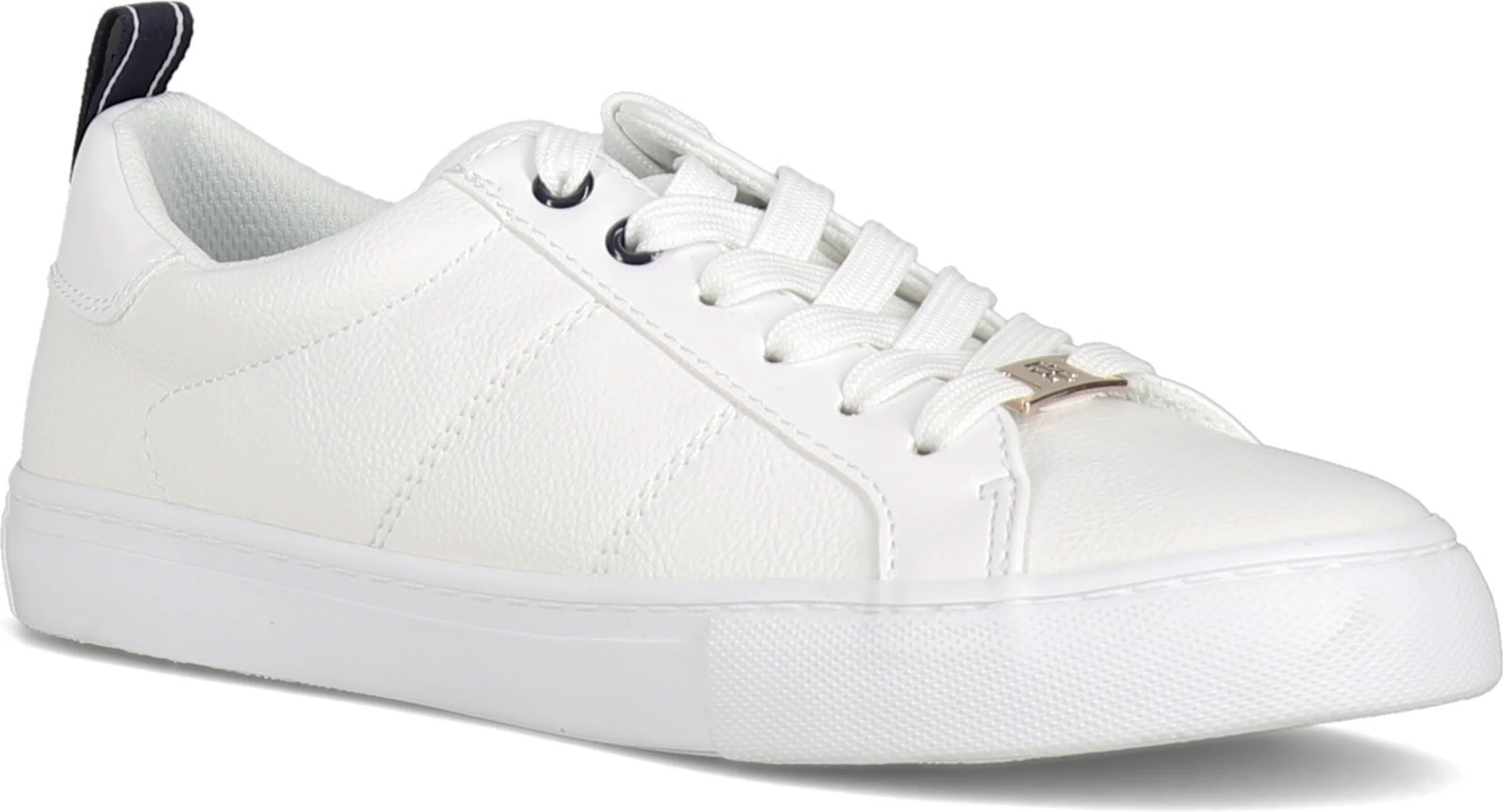 Lamzey Leather Like White