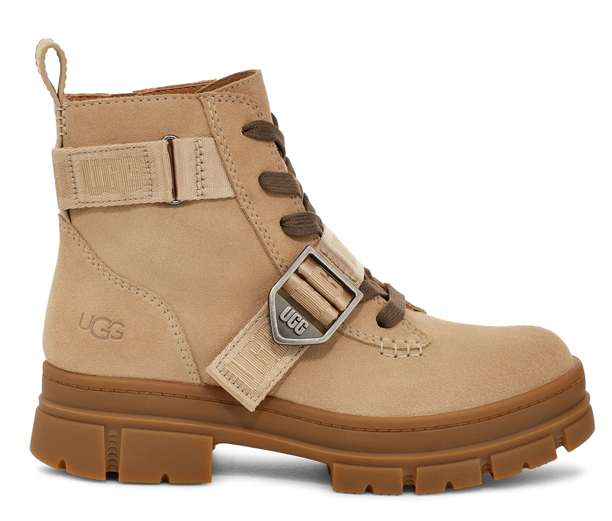 Ashton Lace Up Mustard Seed - Image 2