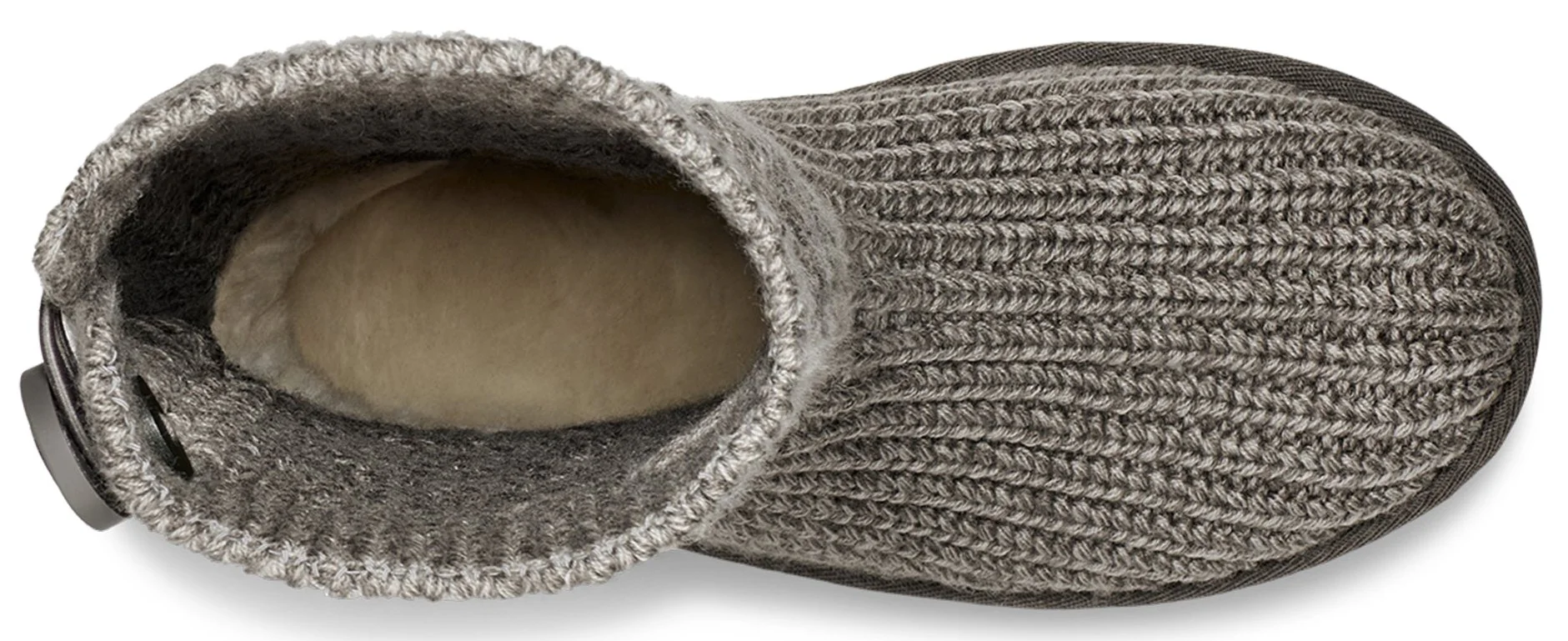 Cardi Cable Knit Grey - Image 5