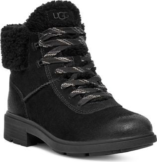 Harrison Fur Lace Black
