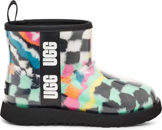 Kids Classic Clear Mini Checks Black Multi - Image 2
