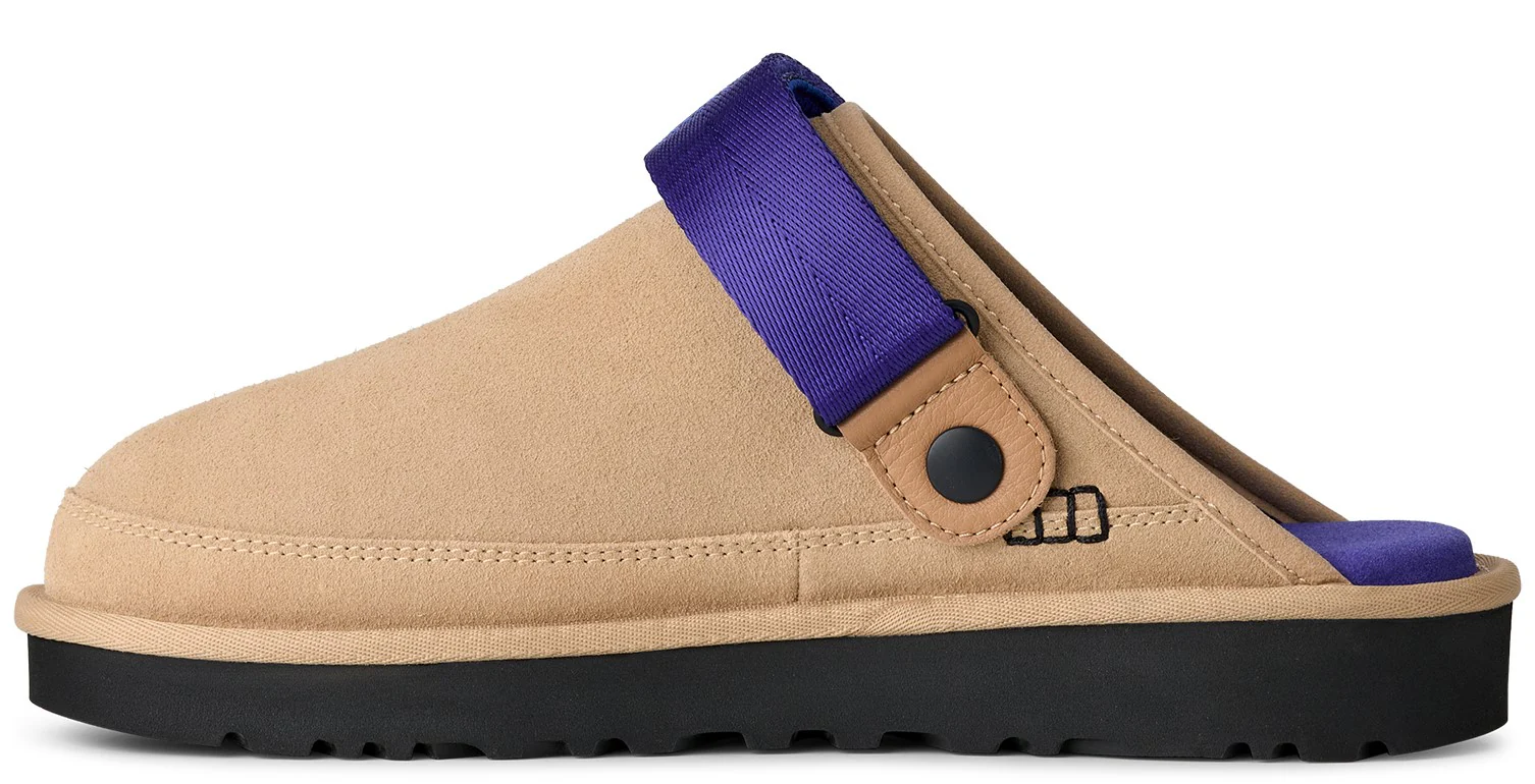 Mens Goldencoast Clog II Sand/Regal Blue - Image 3