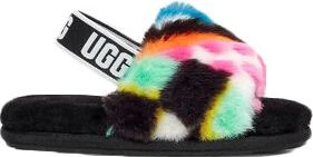 Toddler Fluff Yeah Slide Checks Black - Image 2