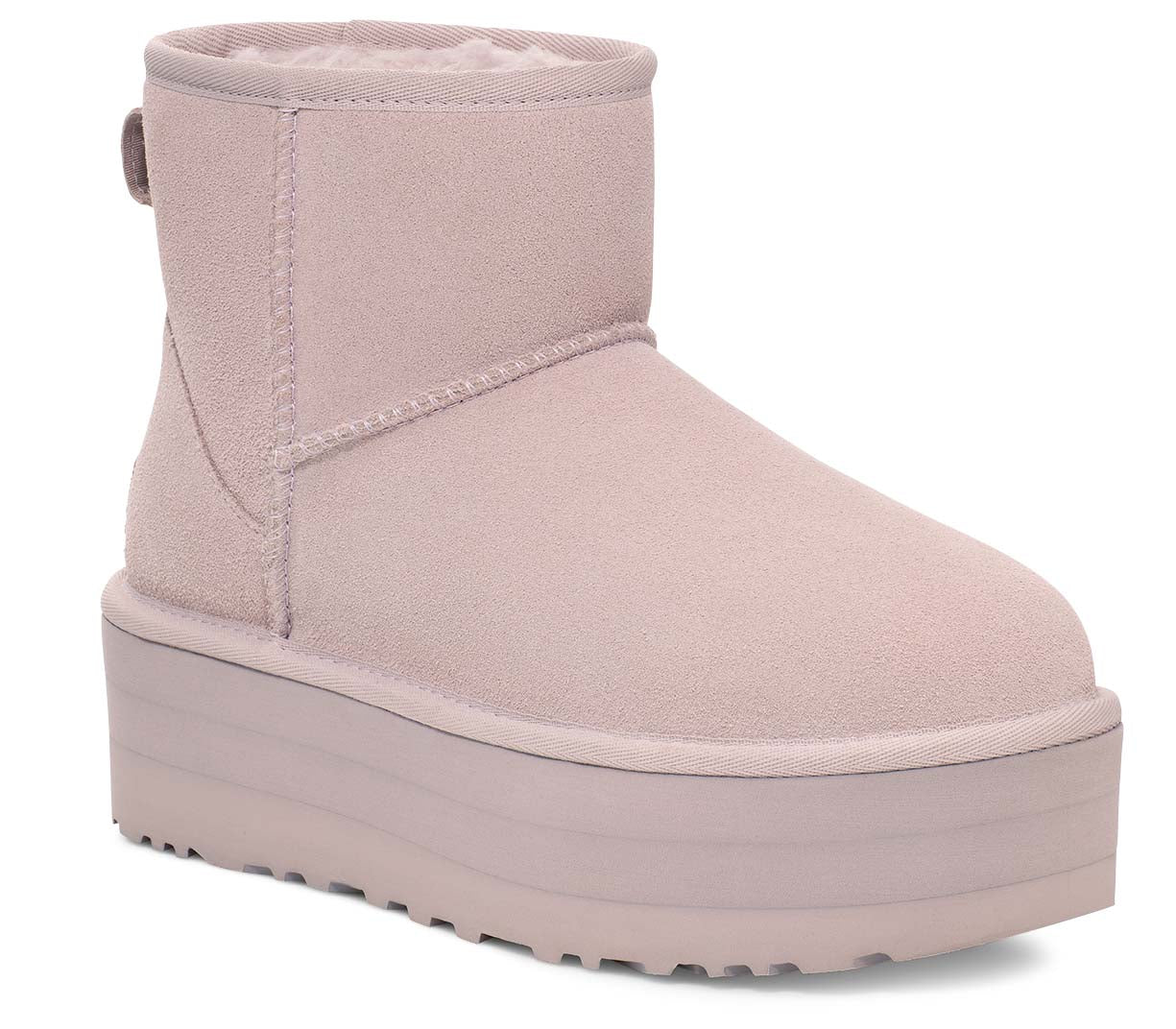 Women's Classic Mini Platform Pale Smoke