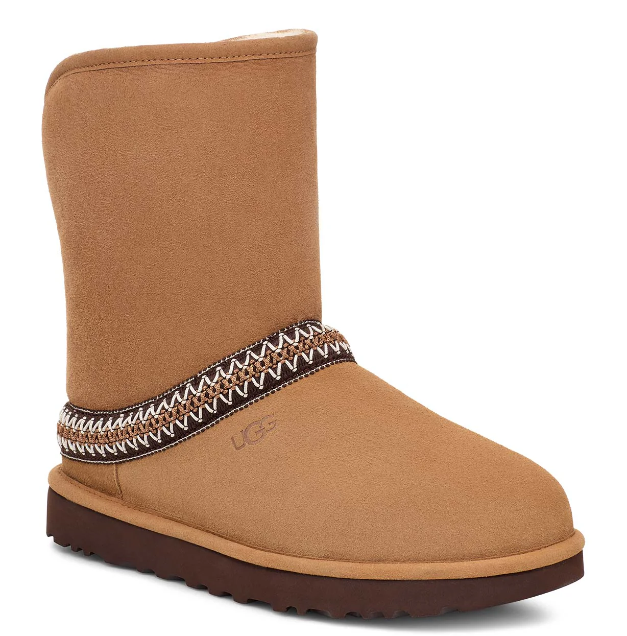 Women's Classic Short Crescent Chestnut