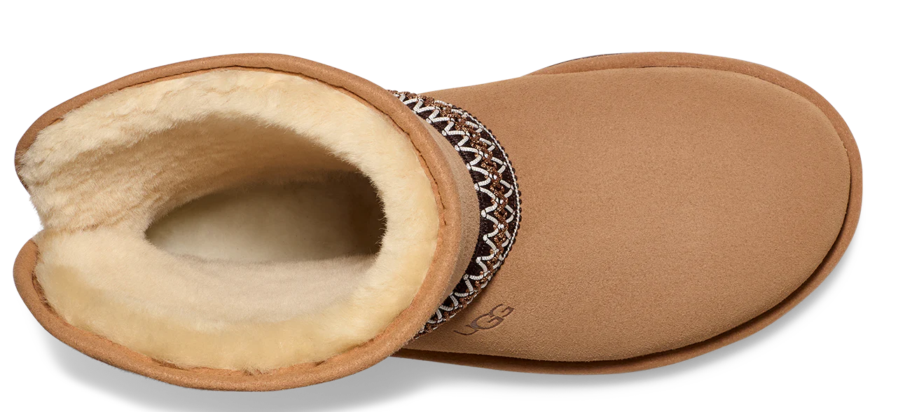 Women's Classic Short Crescent Chestnut - Image 5