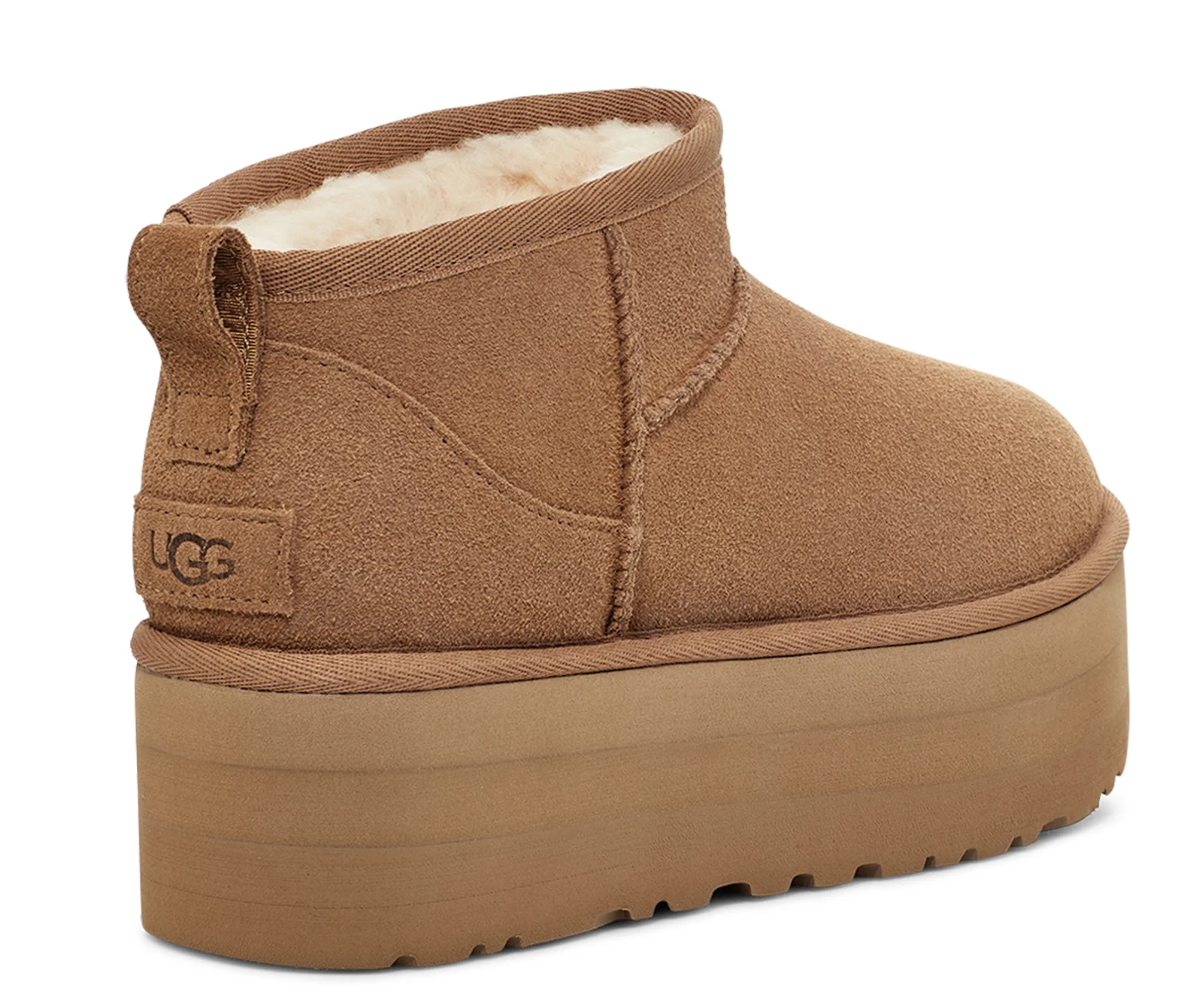 Women's Classic Ultra Mini Platform Chestnut - Image 4