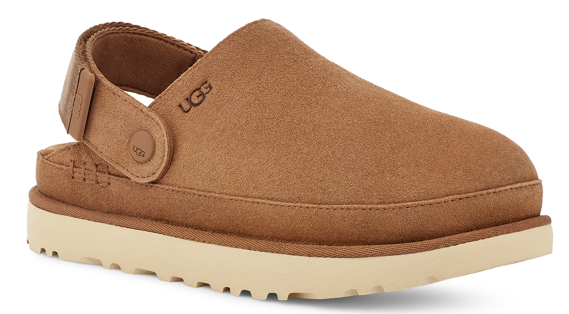 W Goldenstar Clog Chestnut