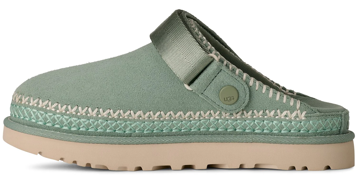 Womens Goldenstar Meadow Accent Clog Artichoke - Image 3